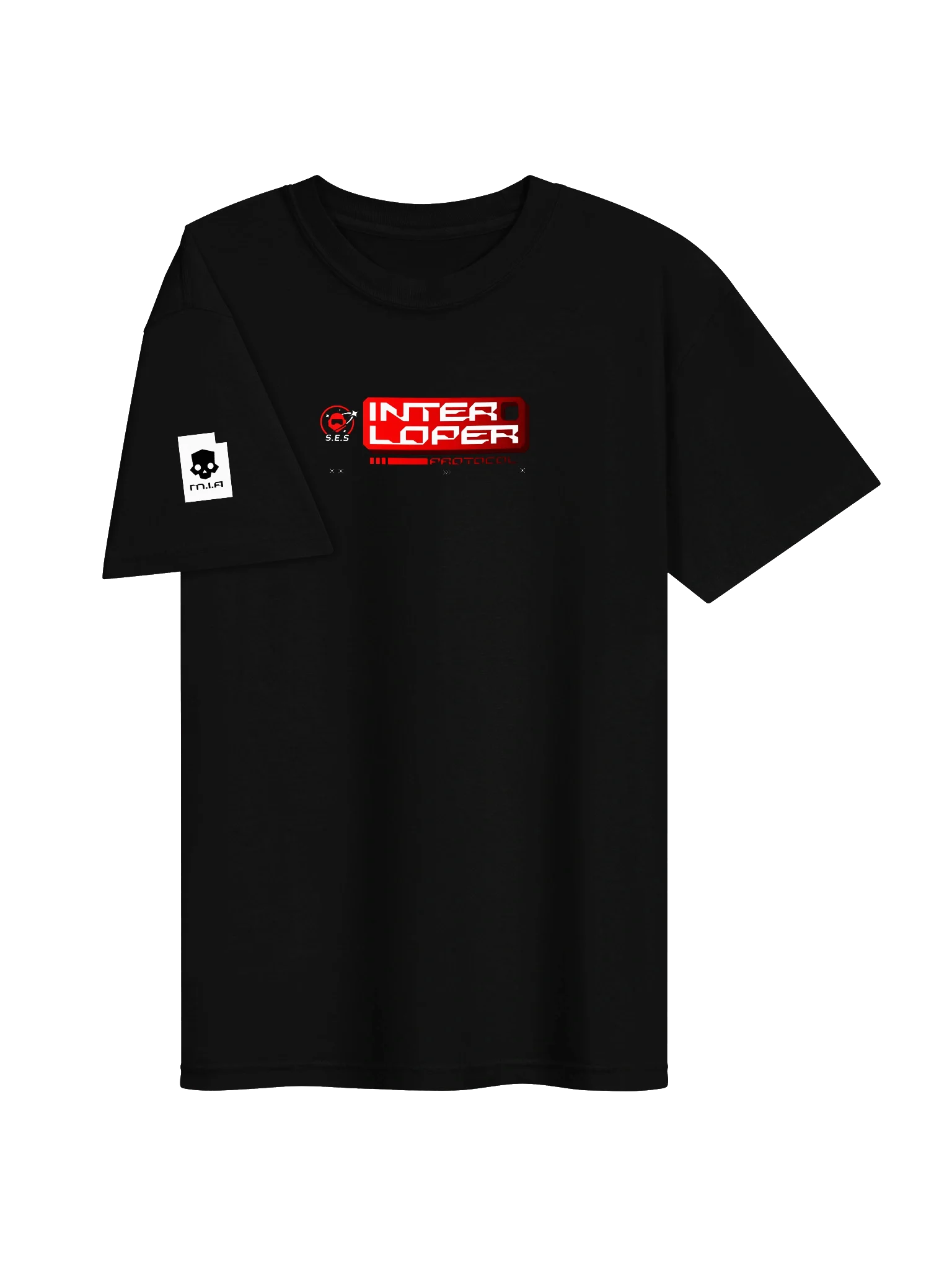 S.E.S Operation Interloper Protocol - Black Tee product image (2)