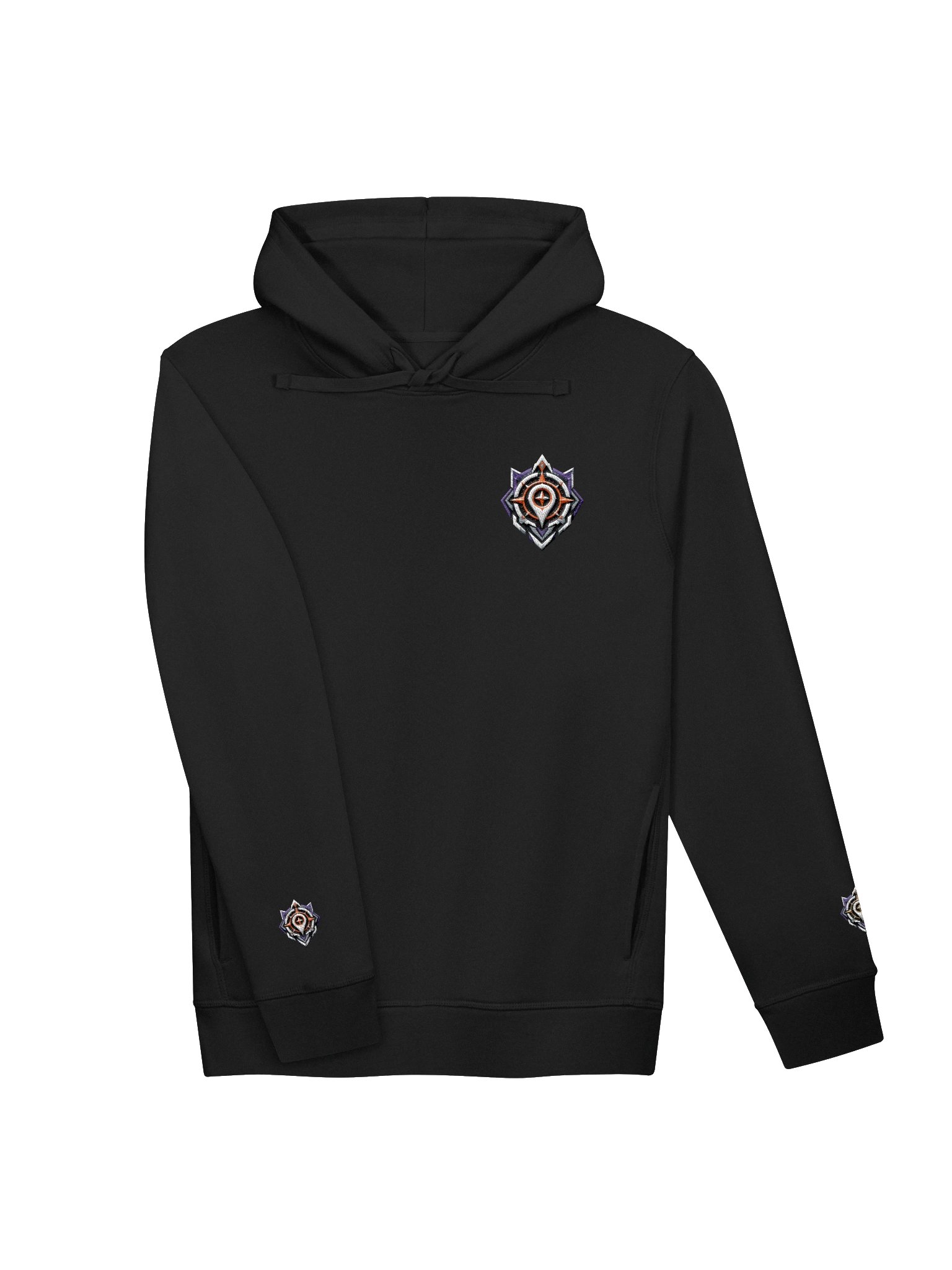Futuristic Emblem Side Pocket Hoodie product image (3)
