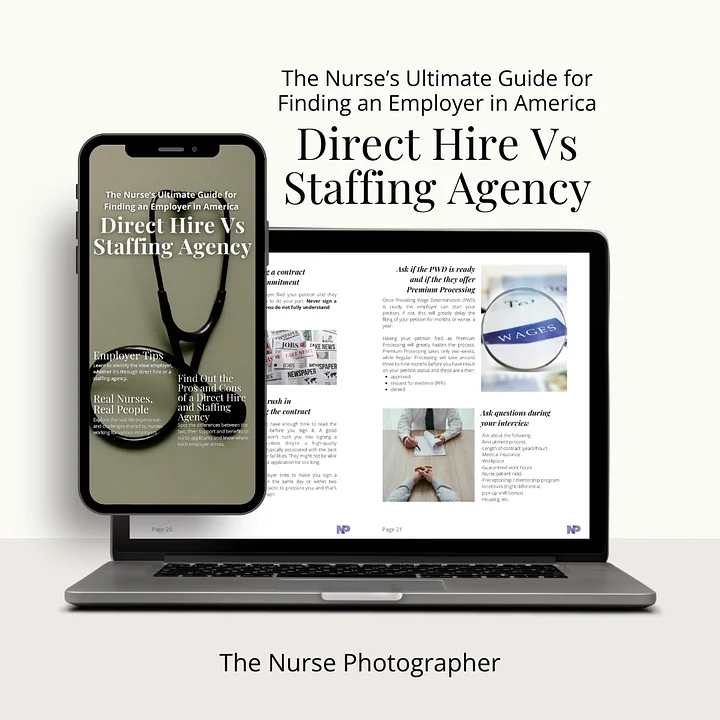 The Nurse's Ultimate Guide For Finding An Employer In America product image (1)