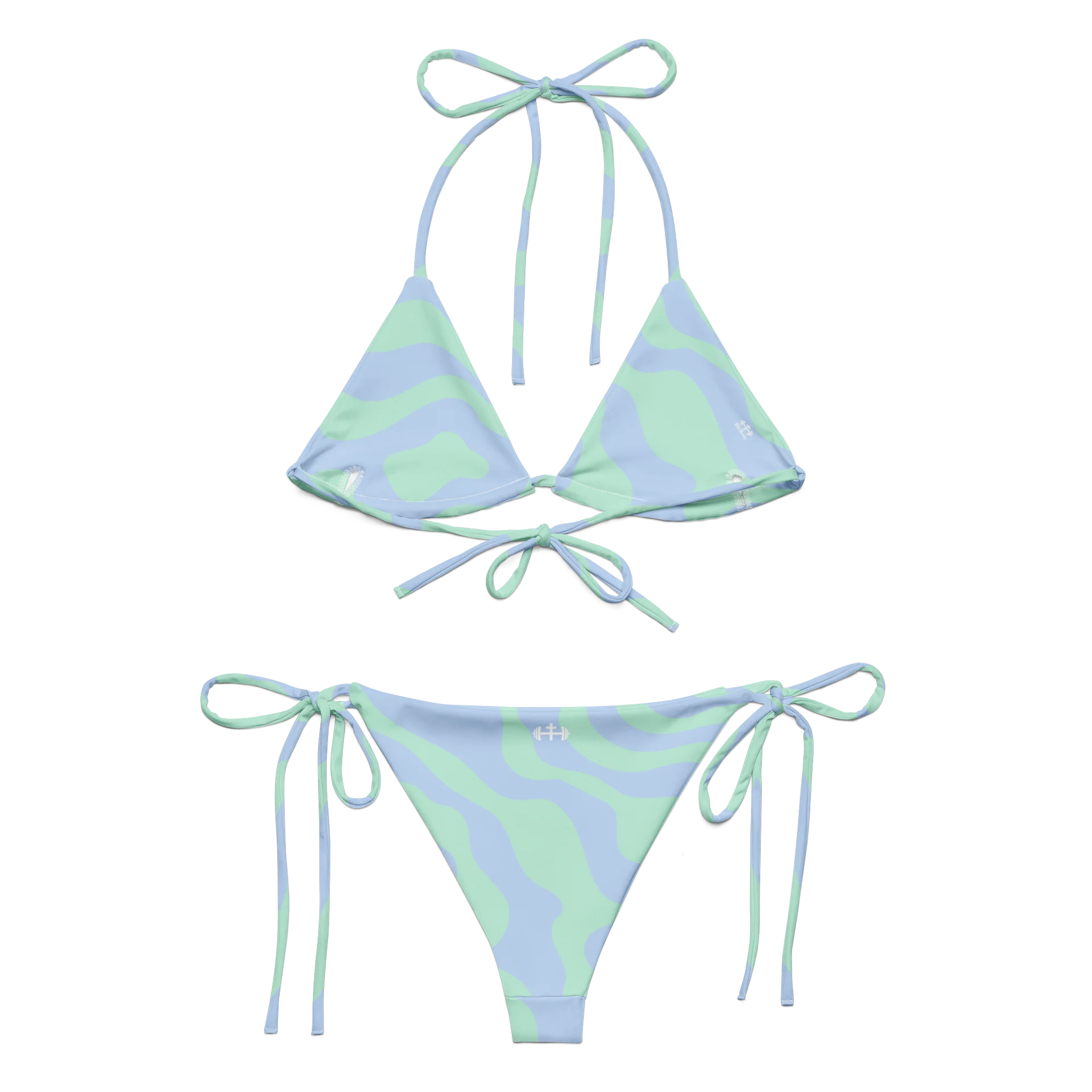 His House String Bikini Set - Sea Wave product image (8)