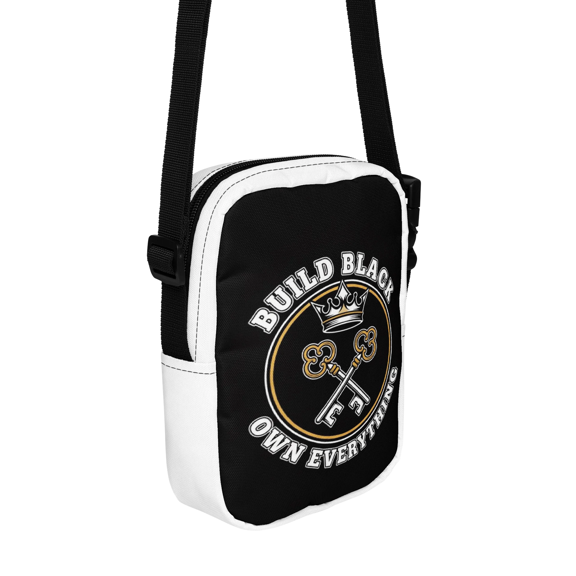 Build Black Crown Key Crossbody Bag product image (1)