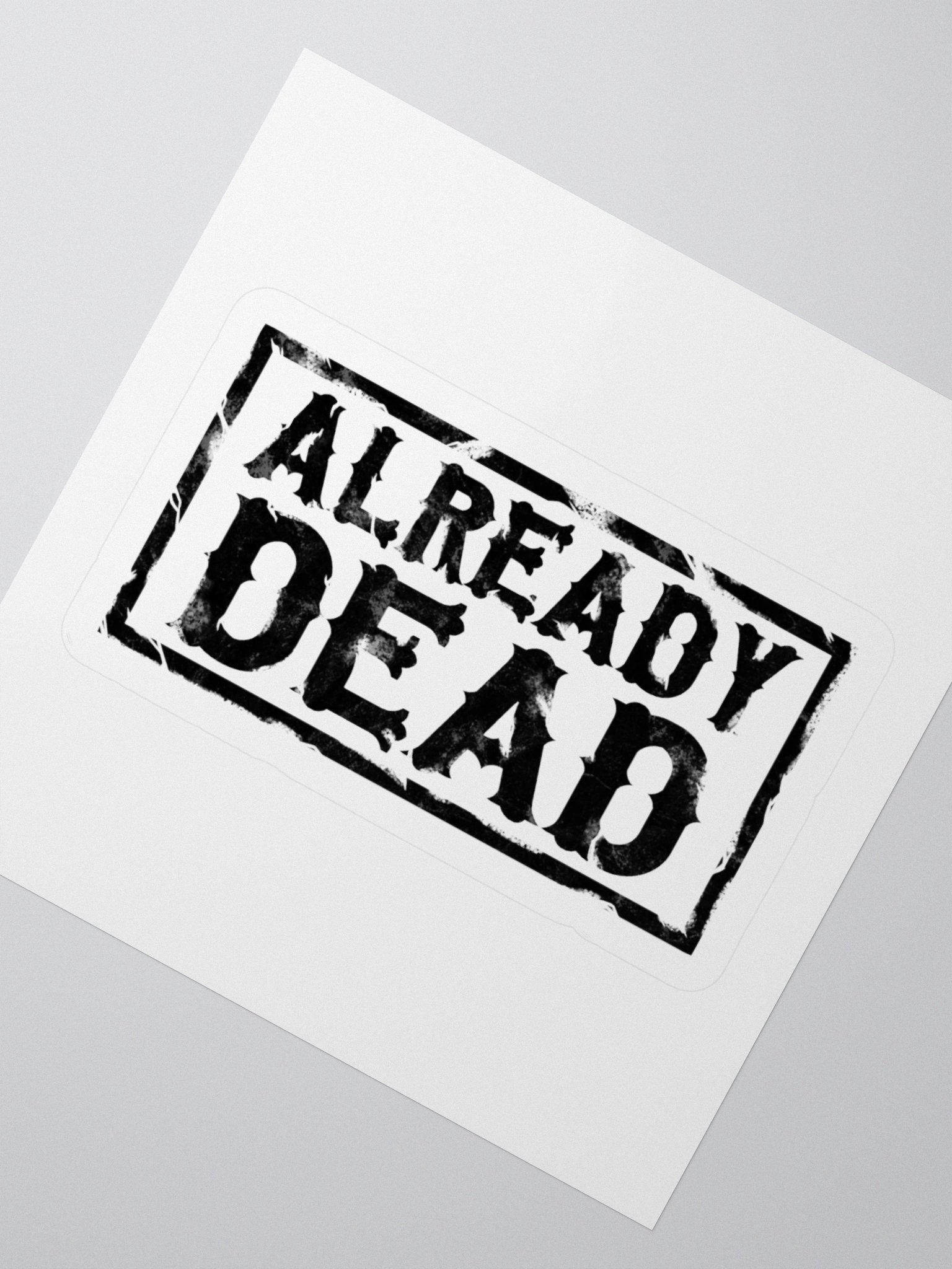 Already Dead Sticker product image (4)