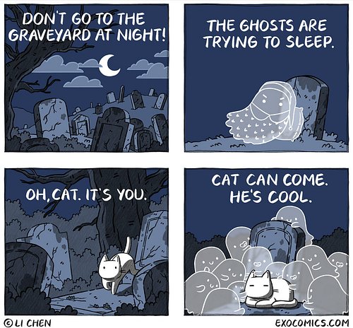 the graveyard