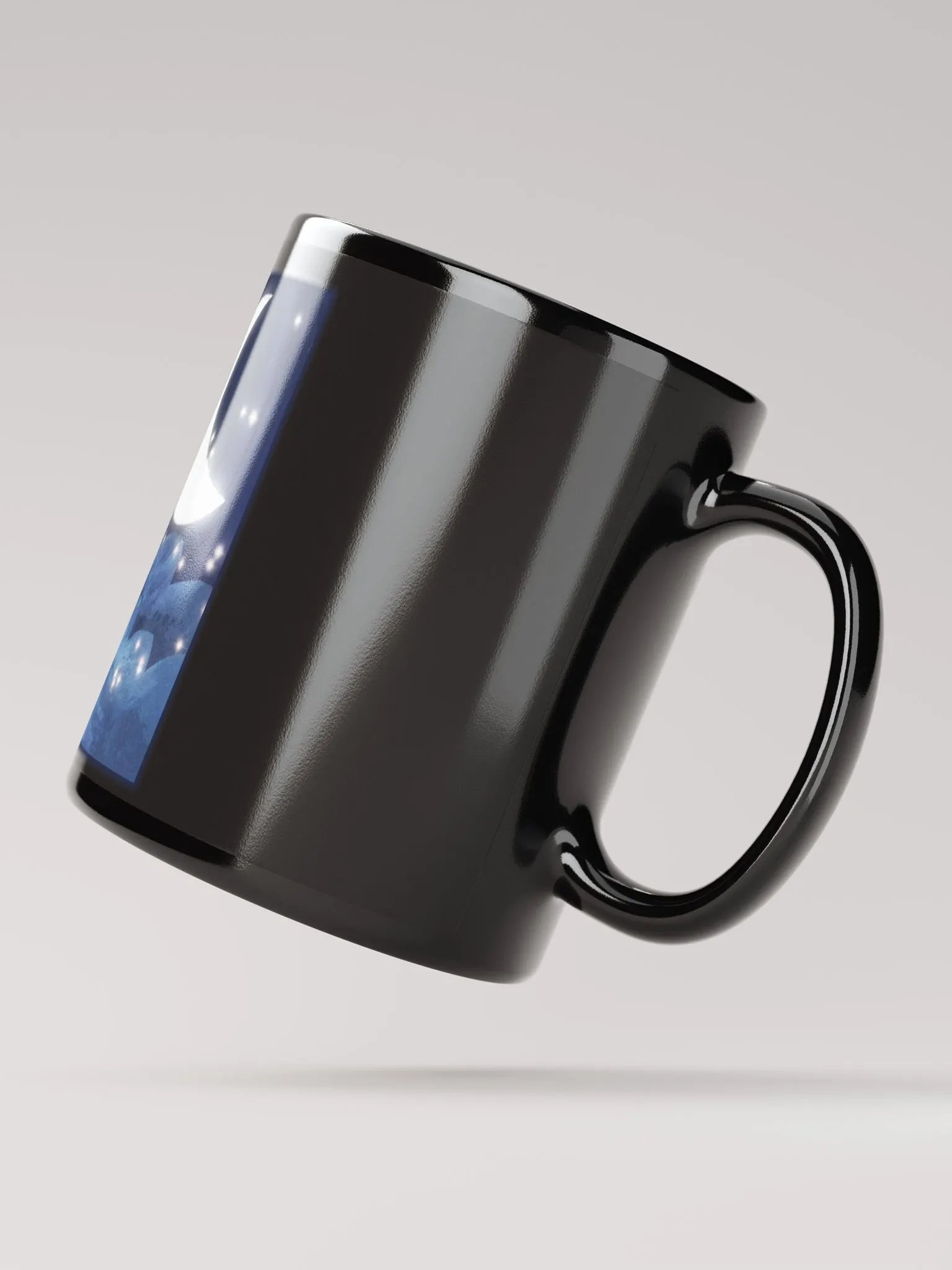 Black Mug - Moonlit Clouds product image (3)