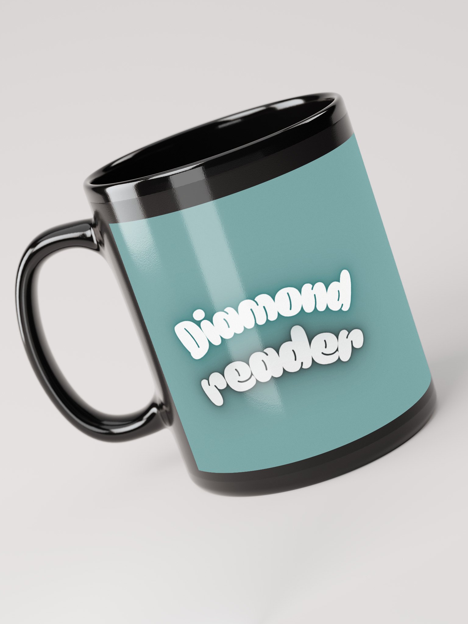 Filthy Books Black Glossy Mug product image (3)