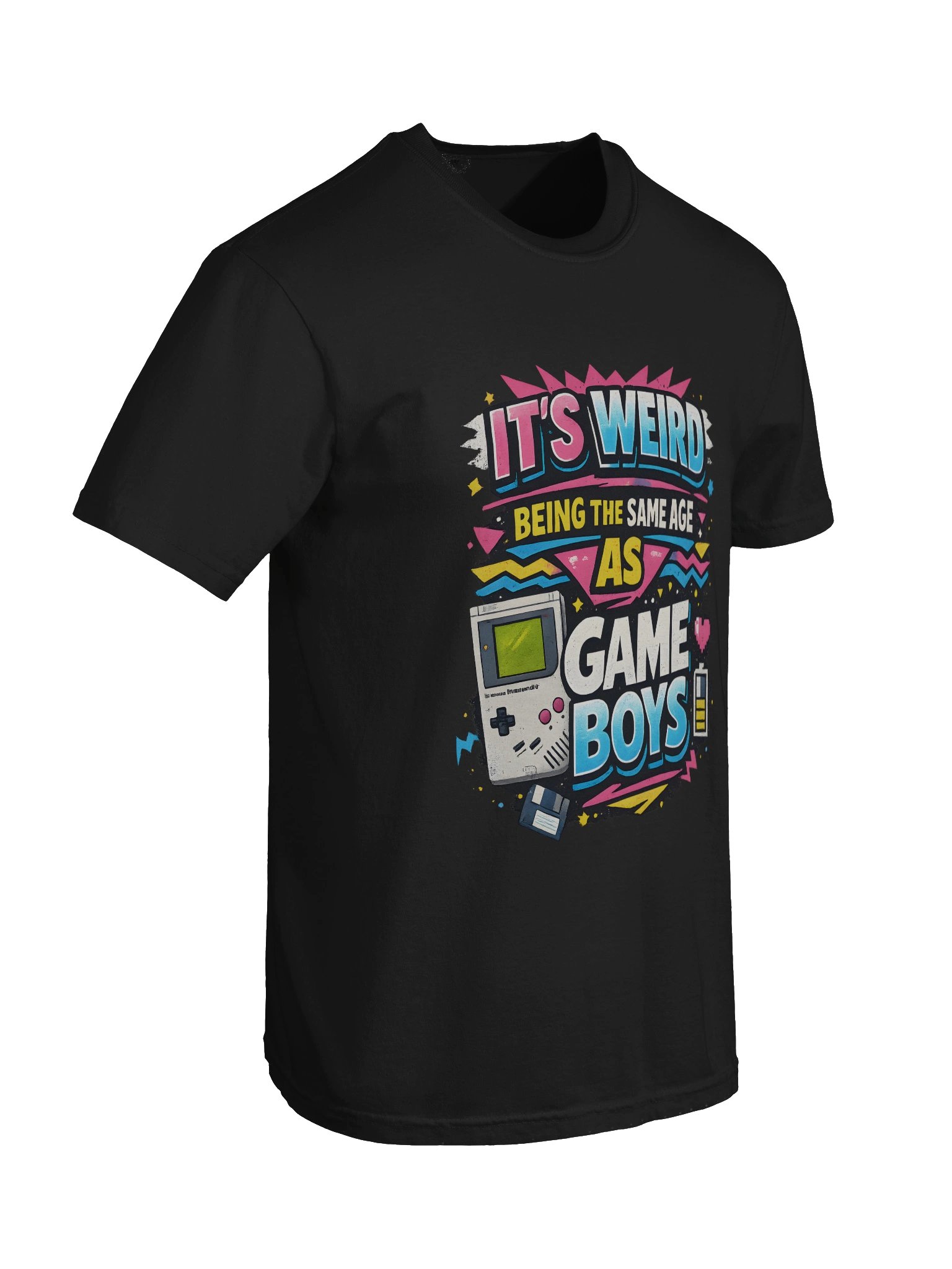 It’s Weird Being the Same Age as Game Boys – Retro 90s Tee product image (7)