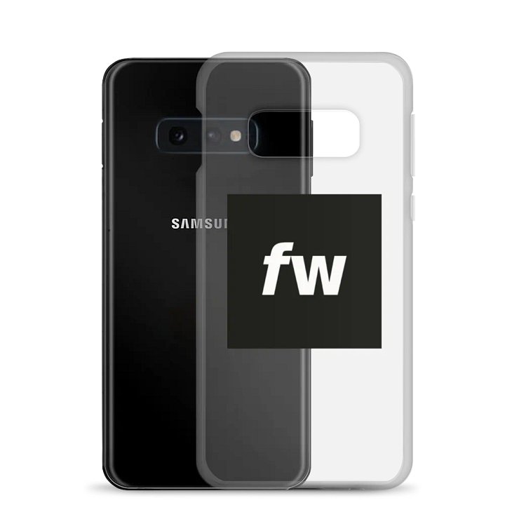 FW Bold White Letters Samsung® Case product image (21)