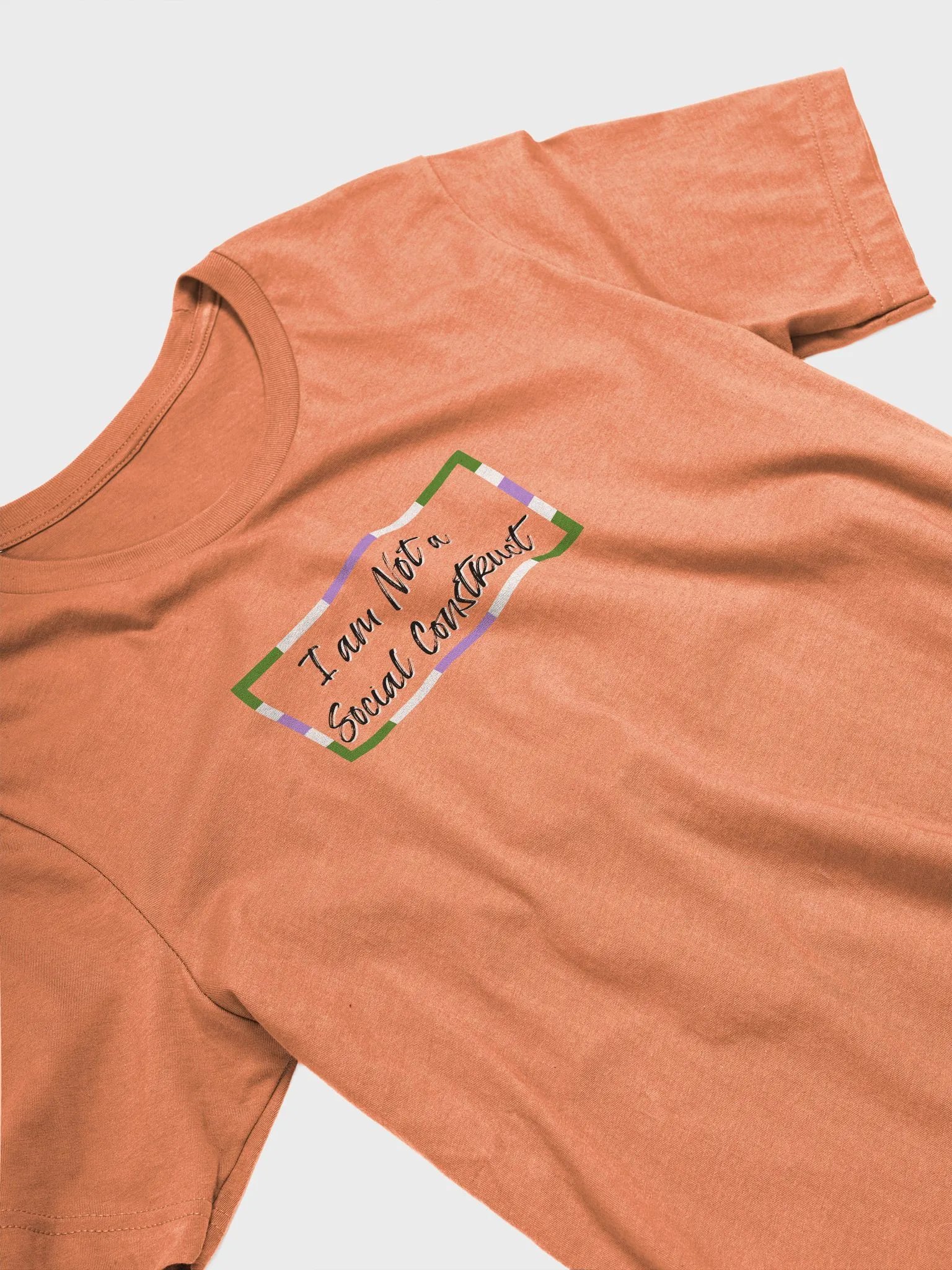 I am Not a Social Construct (lg) - Gender Queer - Supersoft T product image (5)