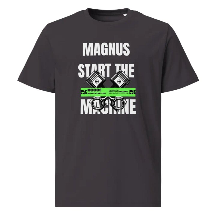 Magnus Start the Machine Chess T Shirt product image (13)