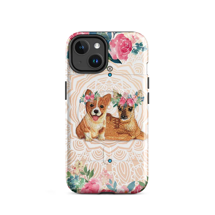 FLOWER FRIENDS DOG AND FAWN ®IPhone product image (2)