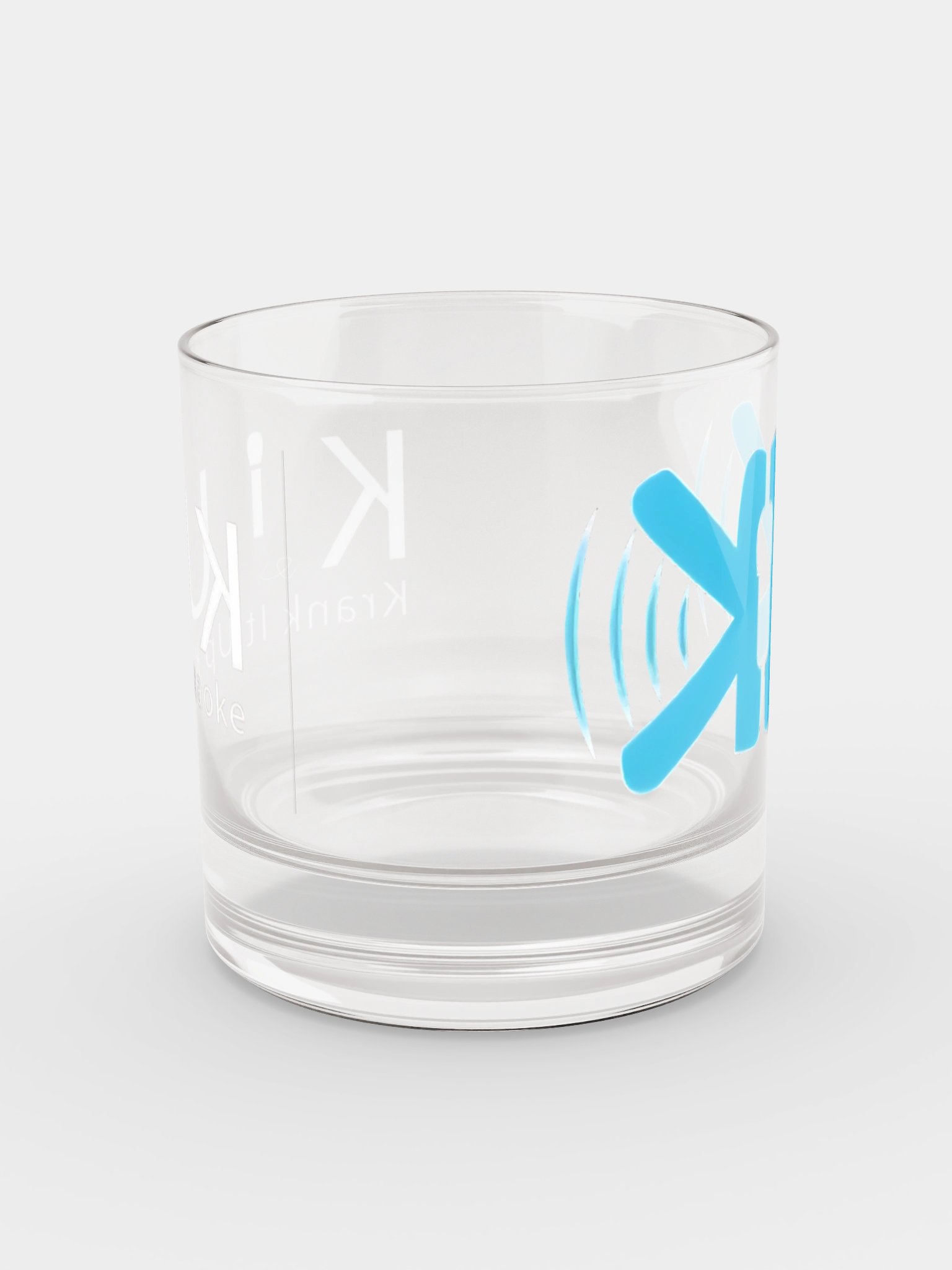 KIUK Double Logo Rocks Glass product image (6)