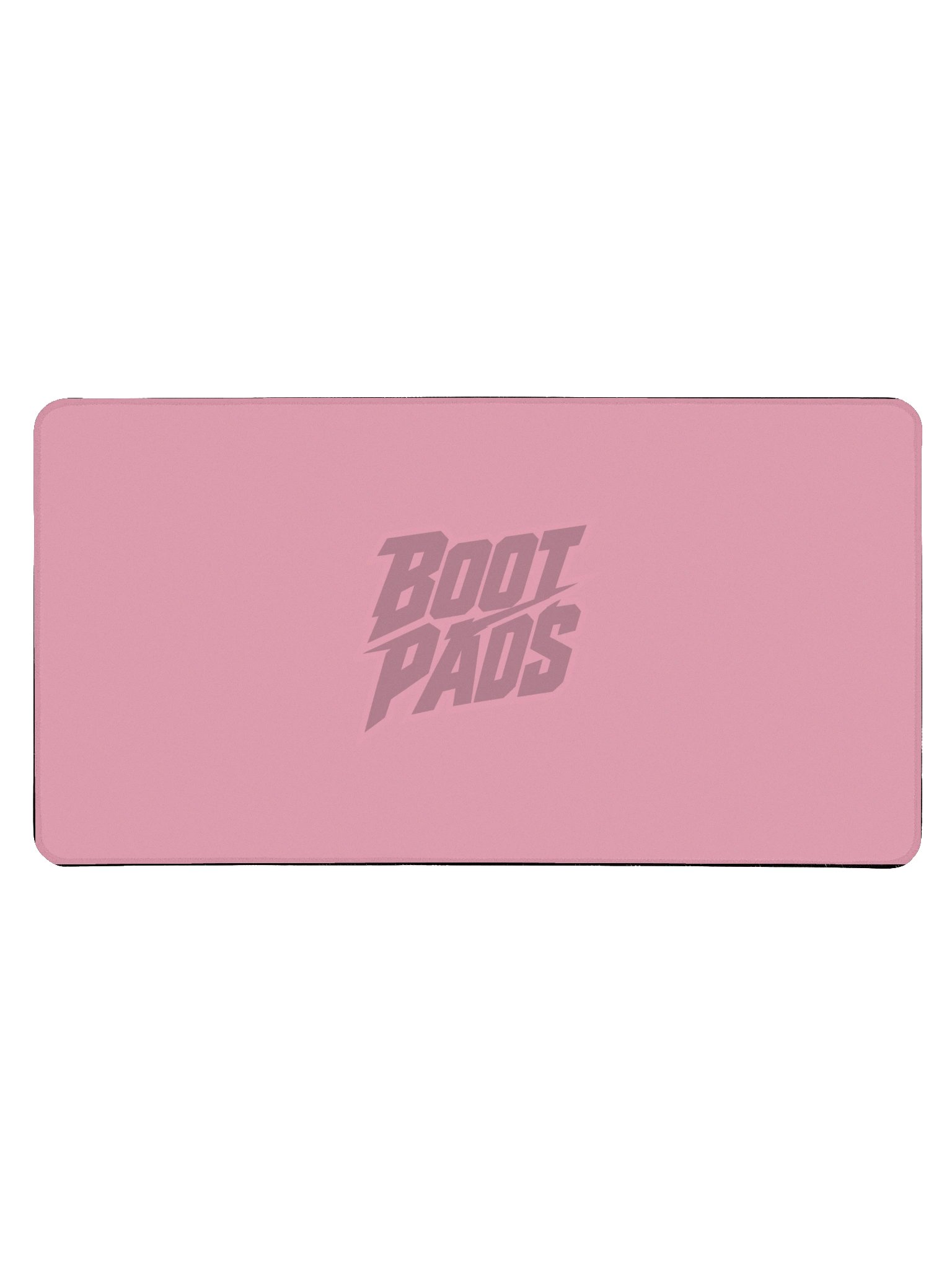 Mousepad Logo Bootpads Centrado Deskmat Rosa product image (1)
