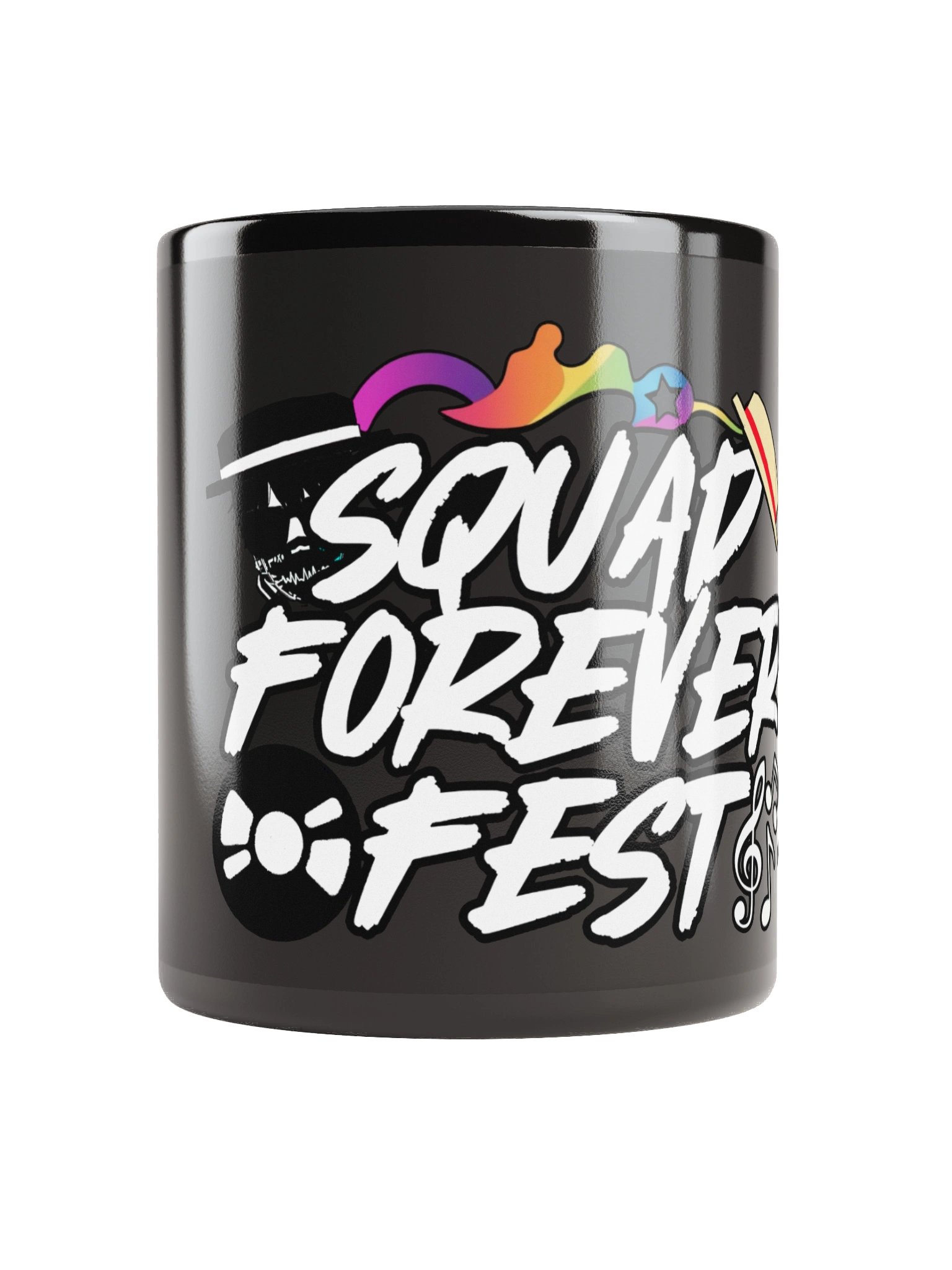 SQUAD FOREVER FEST Black Wave Mug product image (5)