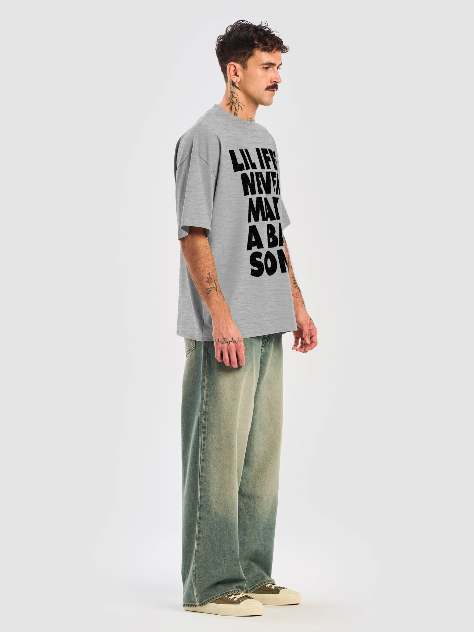 The truth on a shirt (gray) product image (7)