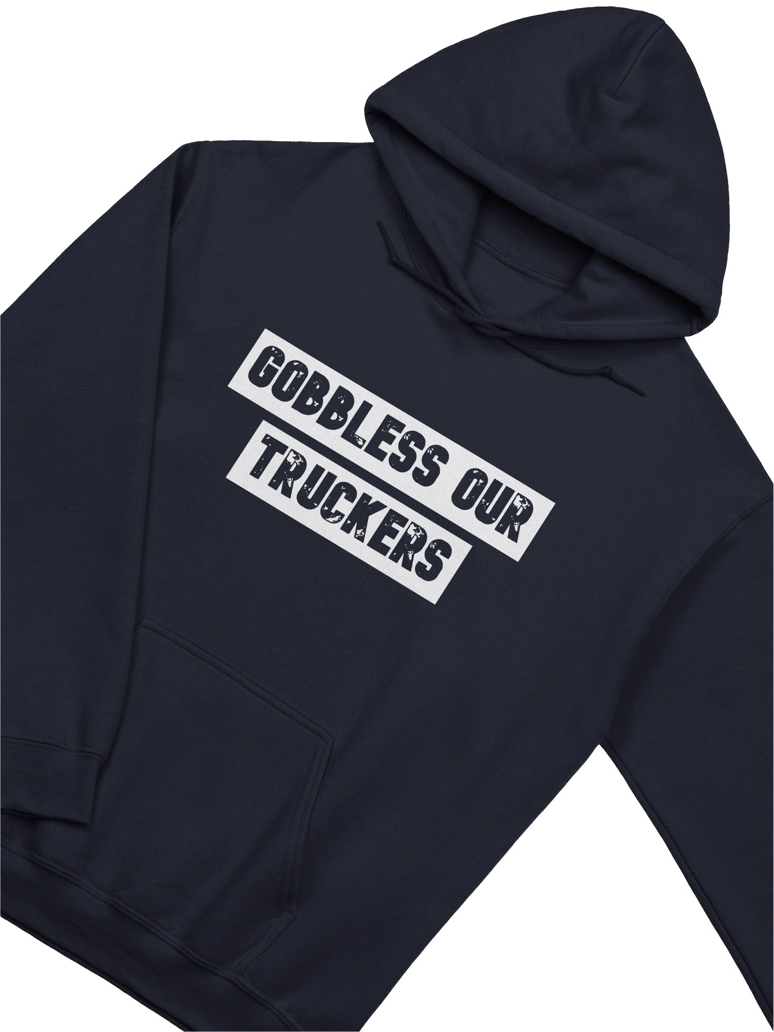 GOBBLESS OUR TRUCKERS (dark colors - HOODIE) product image (7)