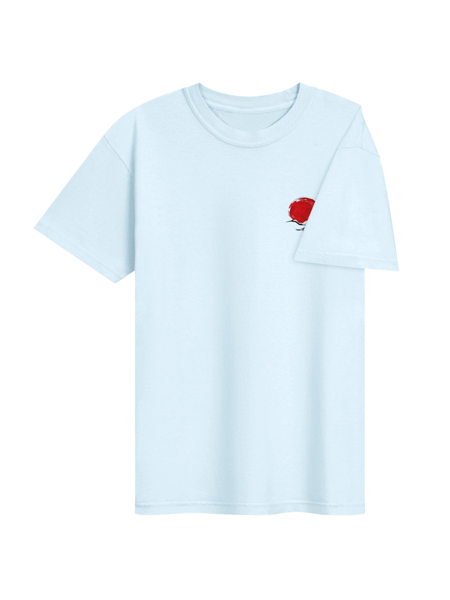 Japanese Crane & Cherry Blossom Double-Sided T-Shirt | Japanese Aesthetic Graphic Tee product image (5)