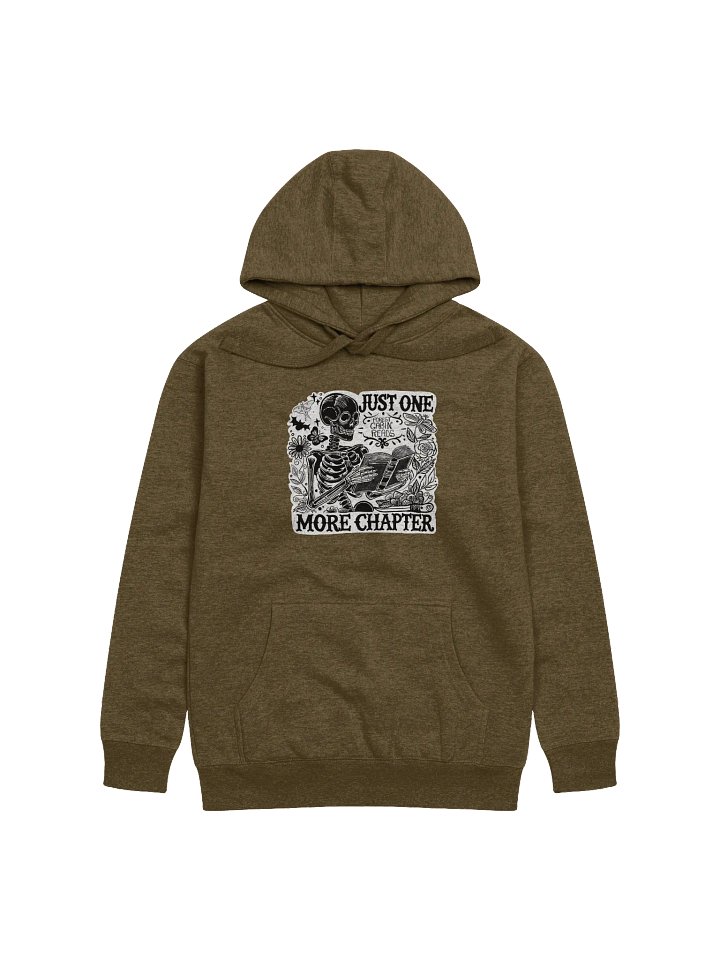 "One More Chapter" Skeleton Hoodie (DARK TONE COLLECTION) product image (1)