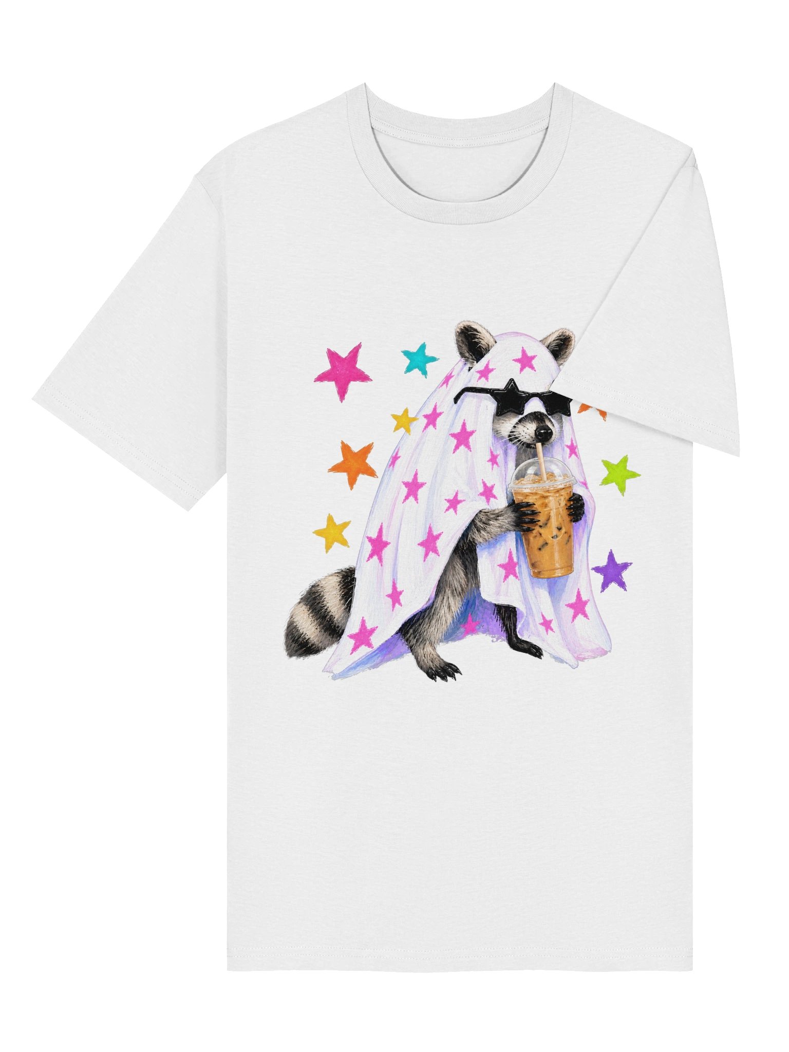Starry Raccoon Chill Tee product image (3)