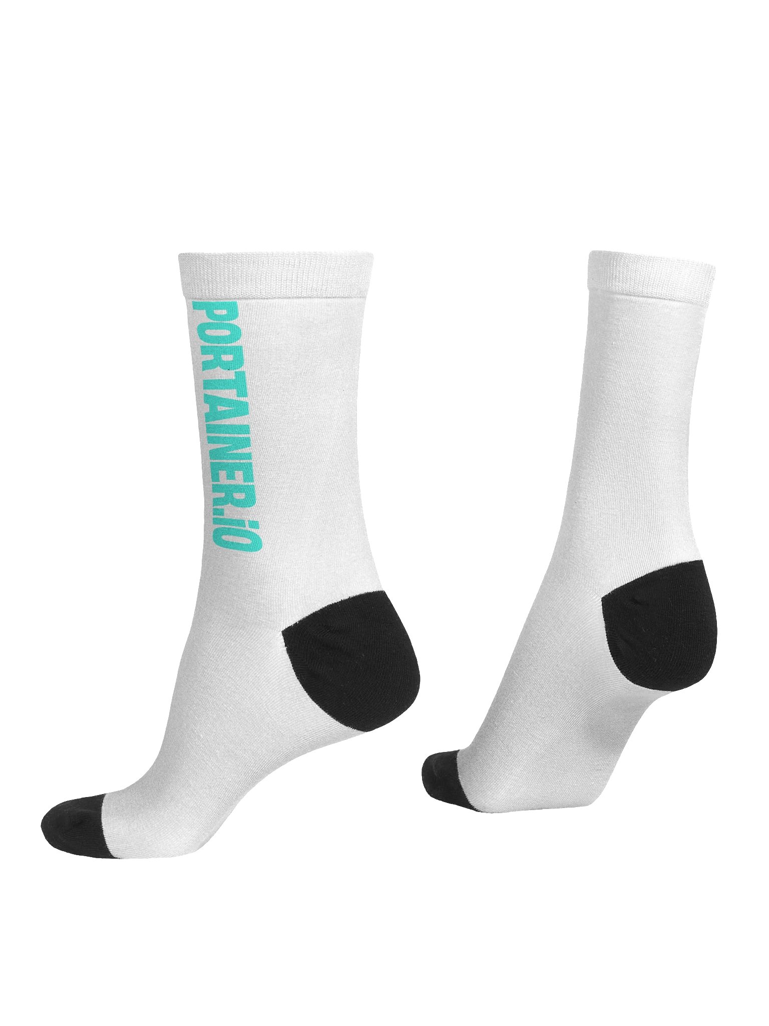 Portainer Socks - Teal logo product image (4)