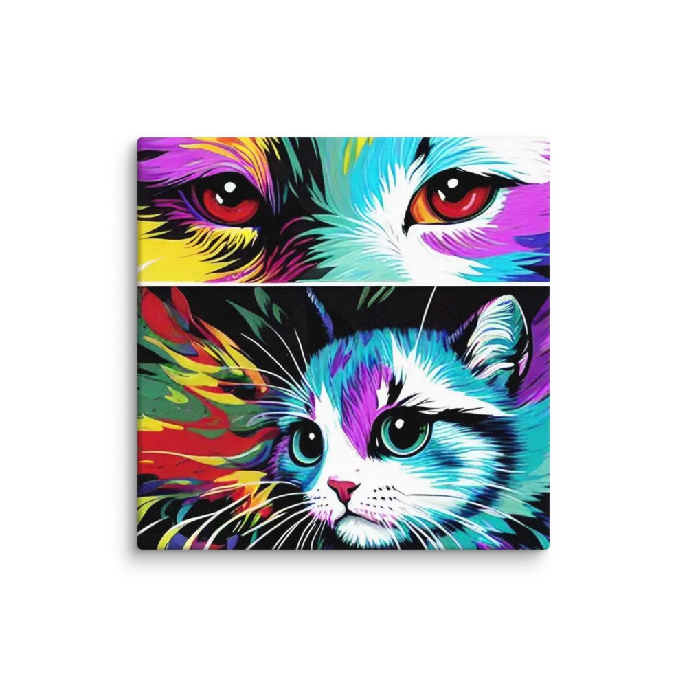 Cute Cat Digital Painting - v5 product image (1)