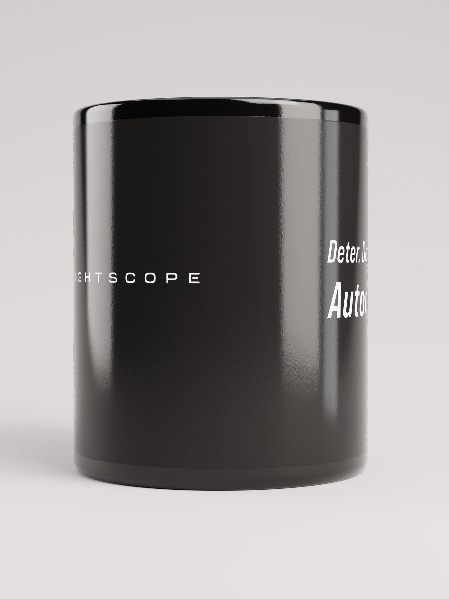 Deter. Detect. Respond. Knightscope Mug product image (2)