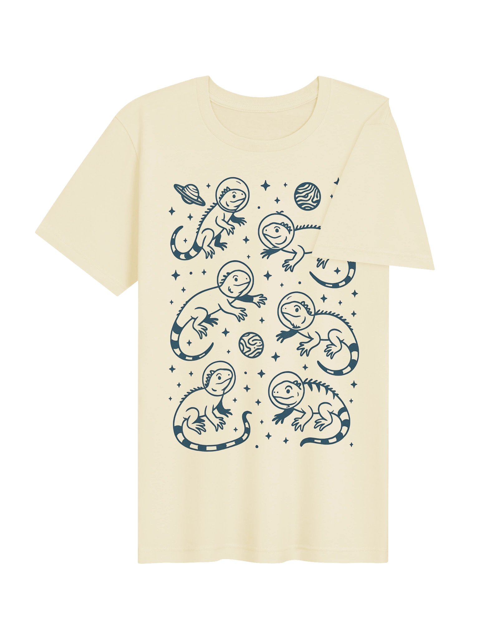 Iguanas en el Espacio Camiseta Unisex product image (4)