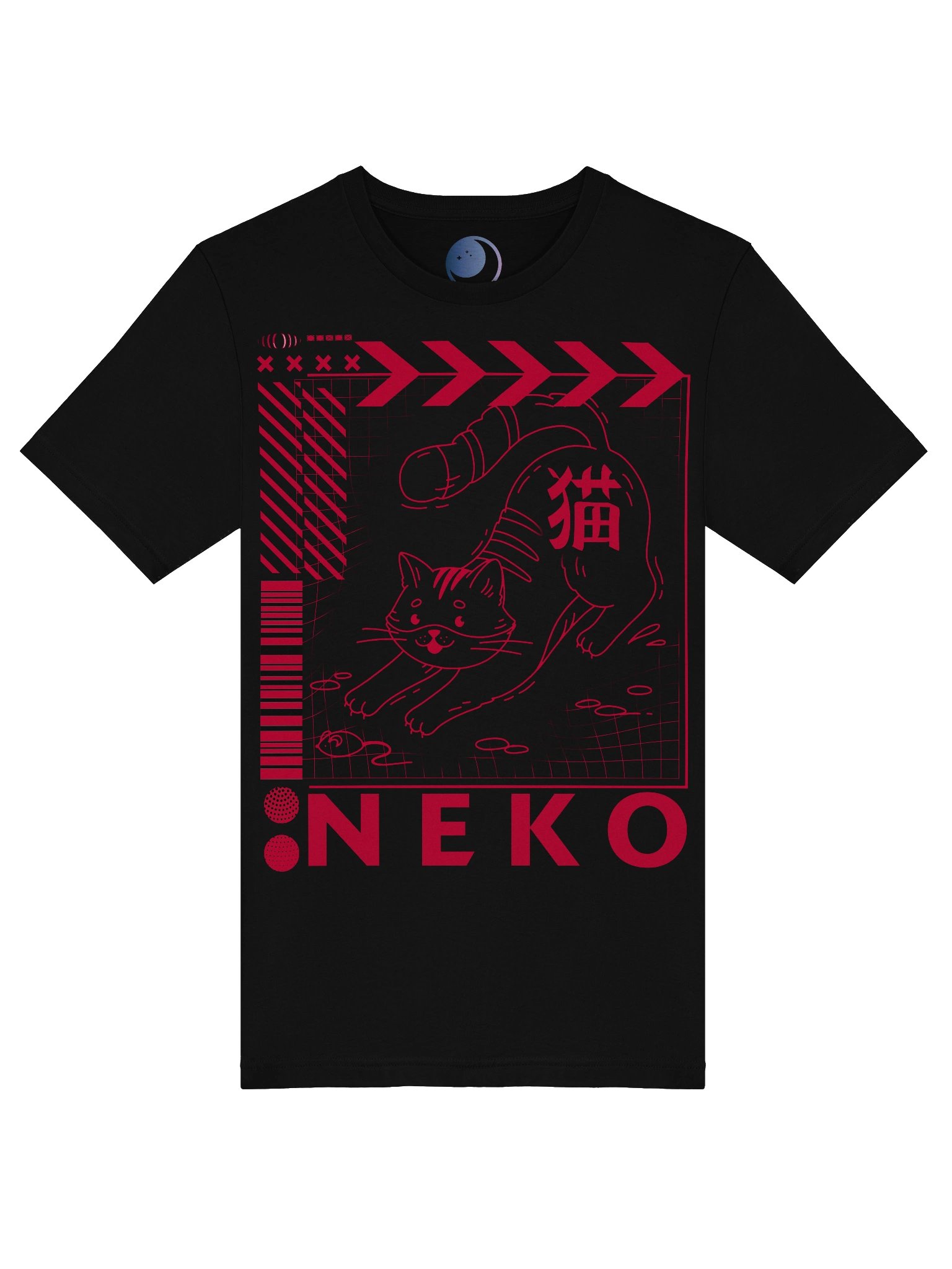 Neko Red & Black Tee product image (5)