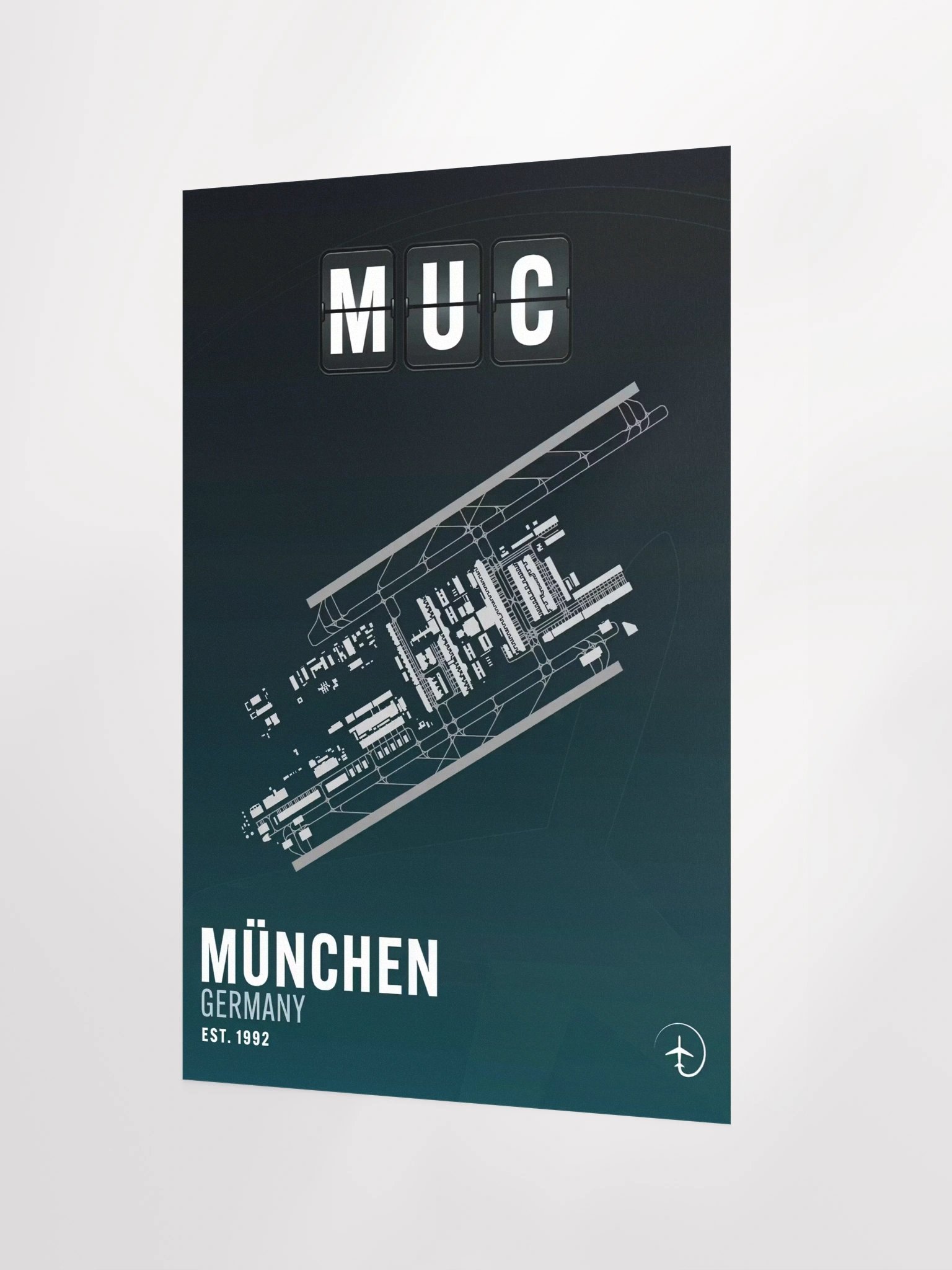 Munich MUC Poster product image (2)