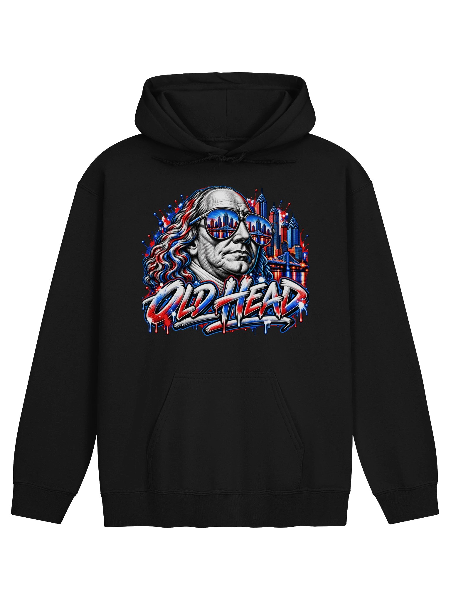 Philadelphia City Edition "Ben Franklin" Hoodie By Blacktop Brand product image (3)