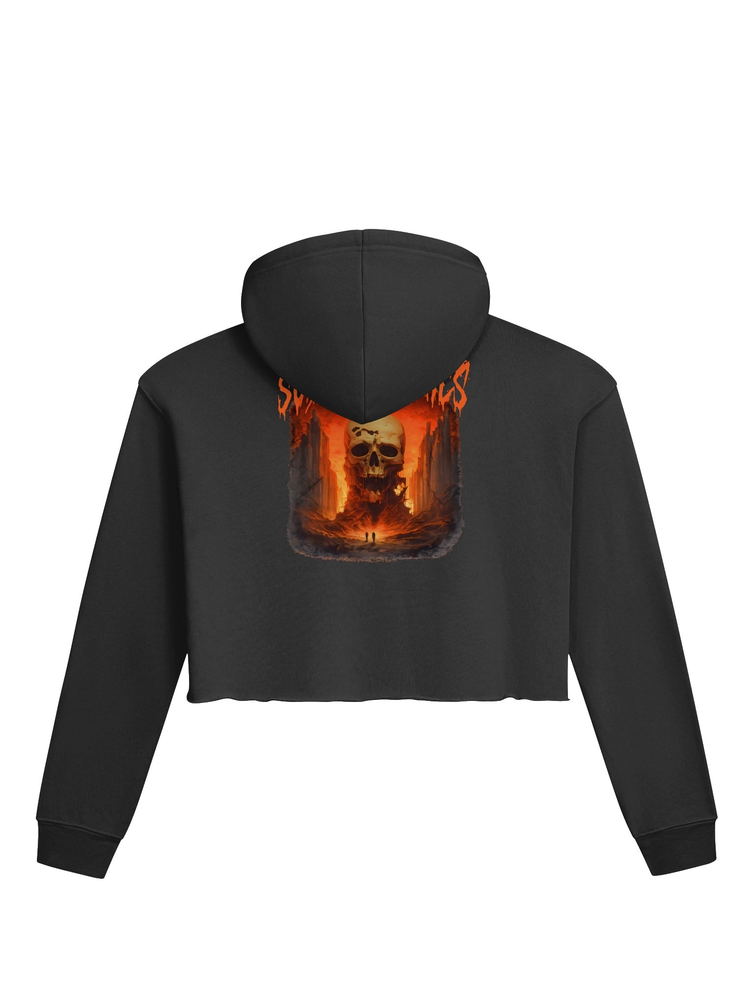 SubduedComic Crop Hoodie product image (2)