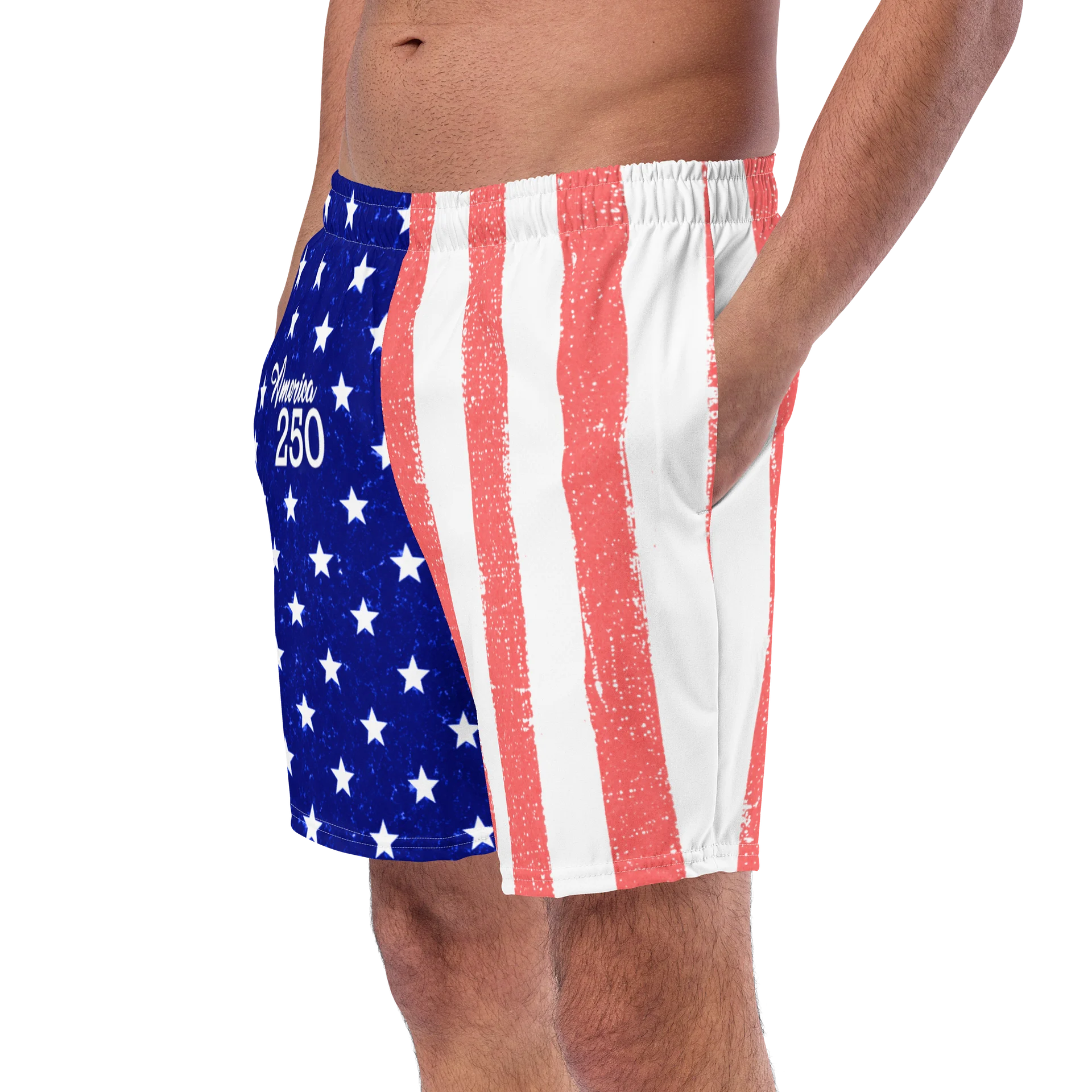 American 250 Stars & Stripes Swim Trunks product image (2)