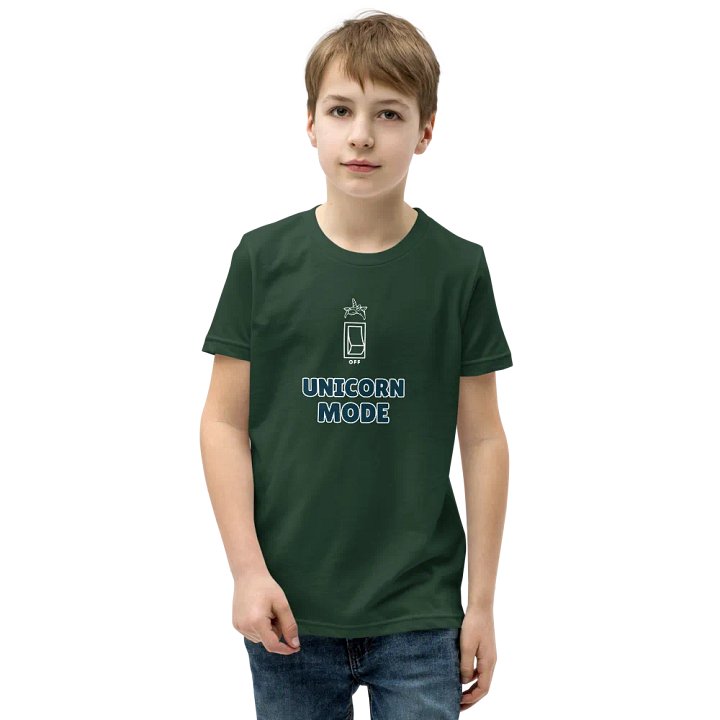 Unicorn Mode - Youth Tshirt product image (2)