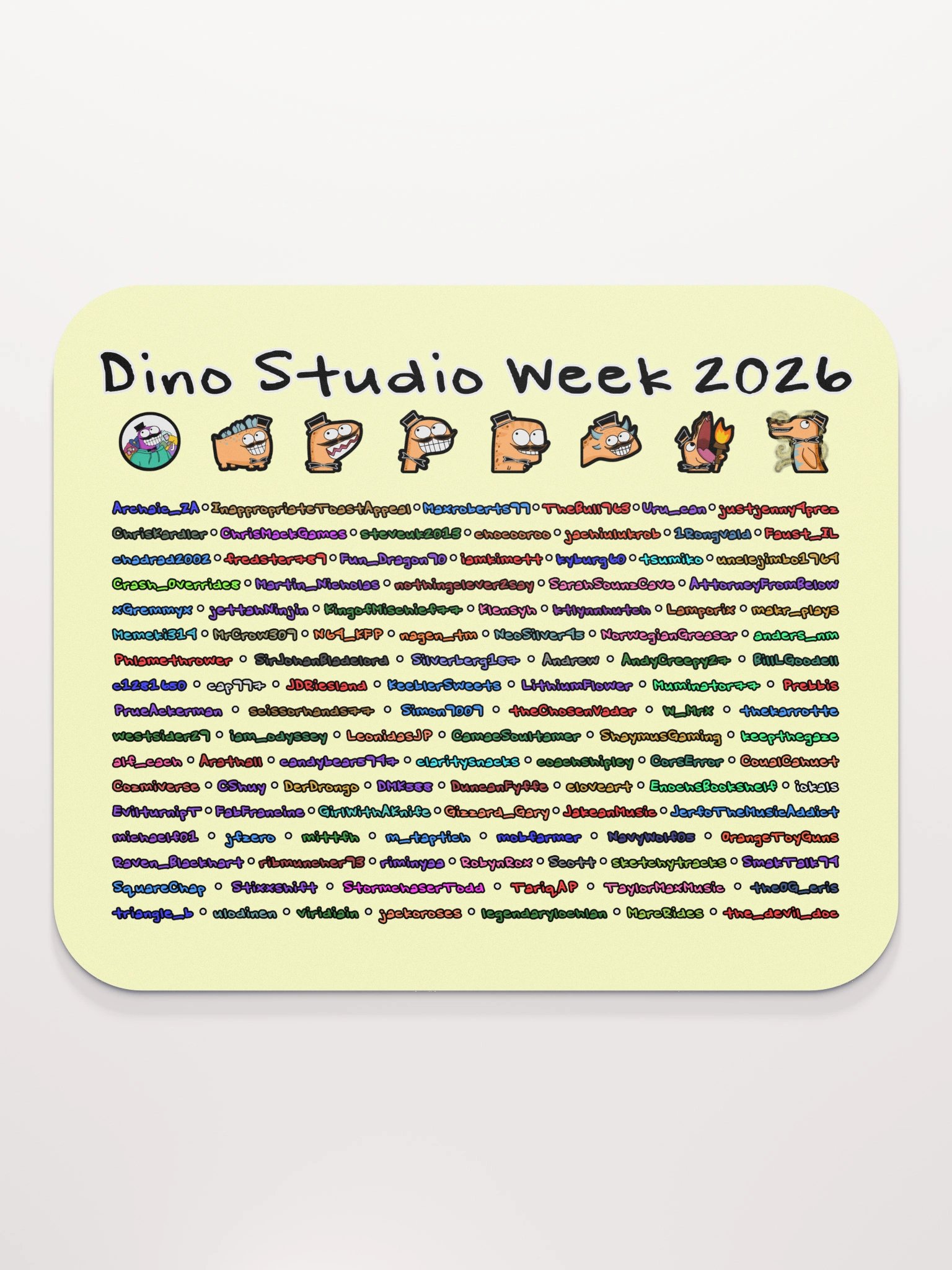 Studio Week 2026 Mouse Pad product image (2)