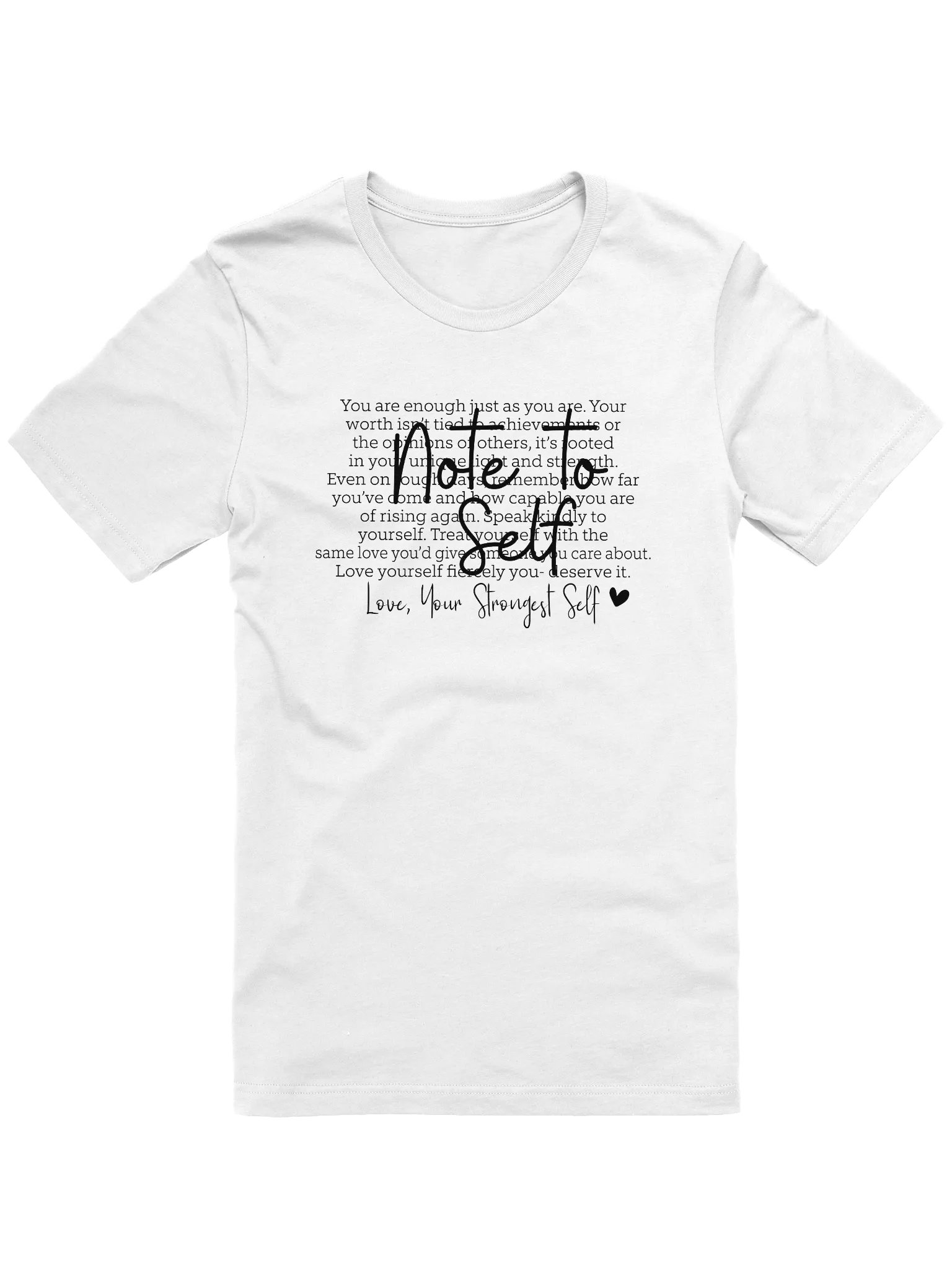 Note to Self Tee product image (1)