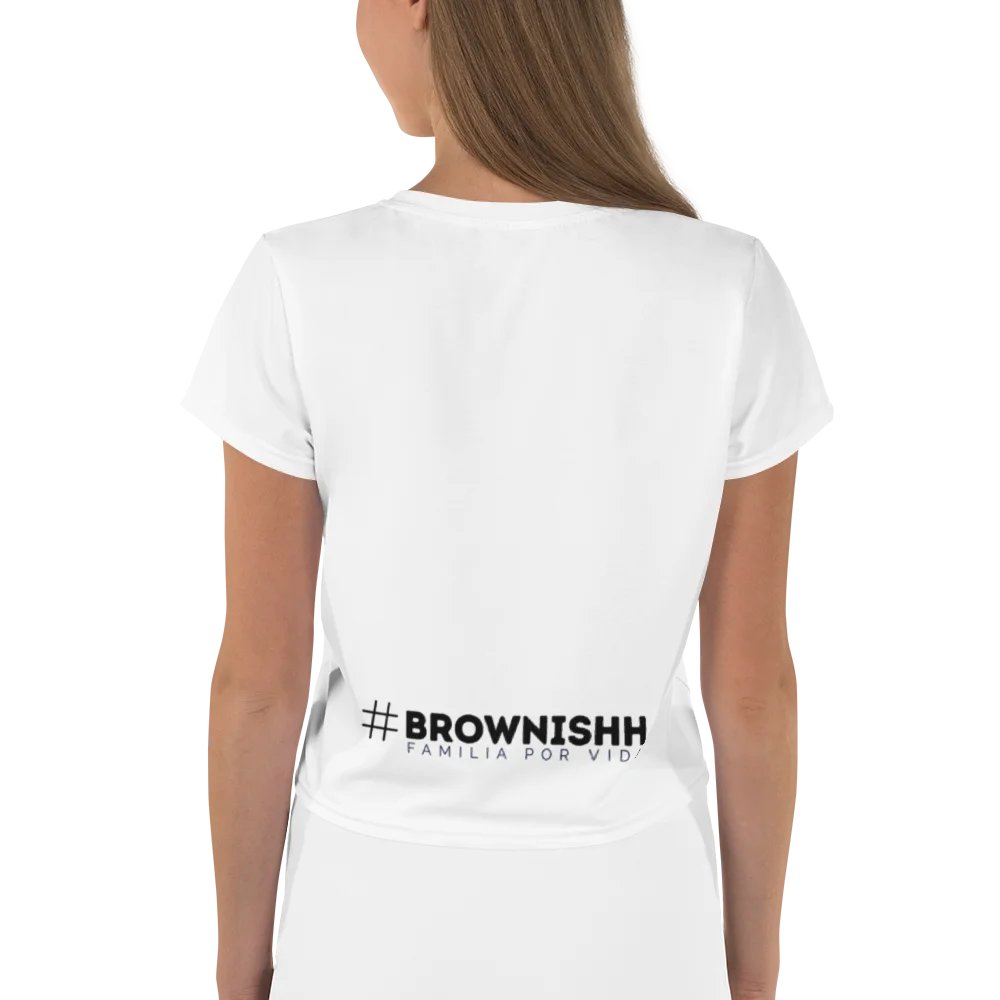 Chicana Love - Crop Top (White) product image (4)