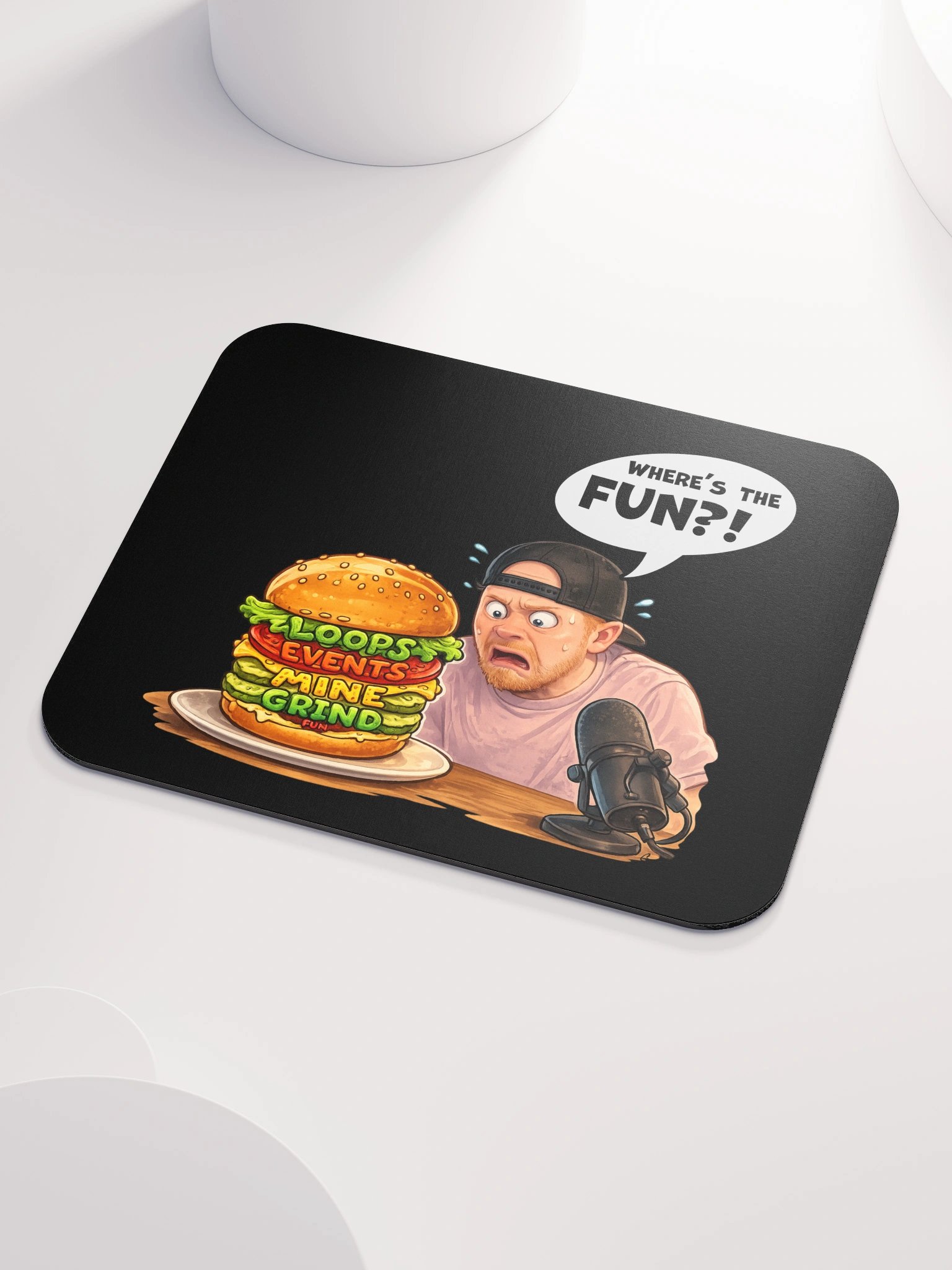 Where's the fun? - Mousepad! product image (3)