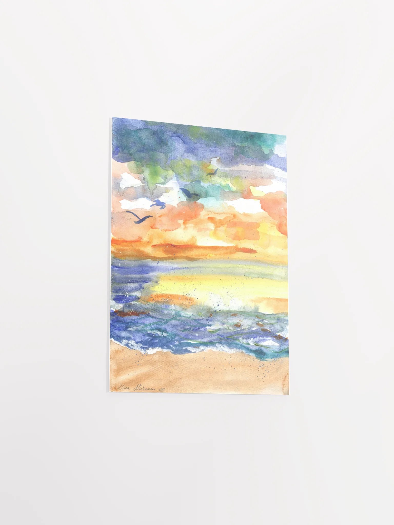 Playful Sea Art Print product image (3)