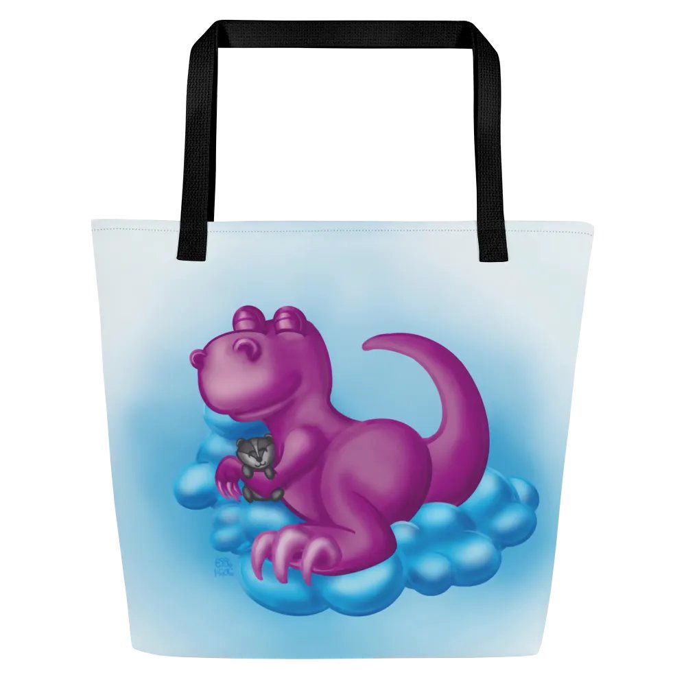 Sleepy Dino Tote product image (2)
