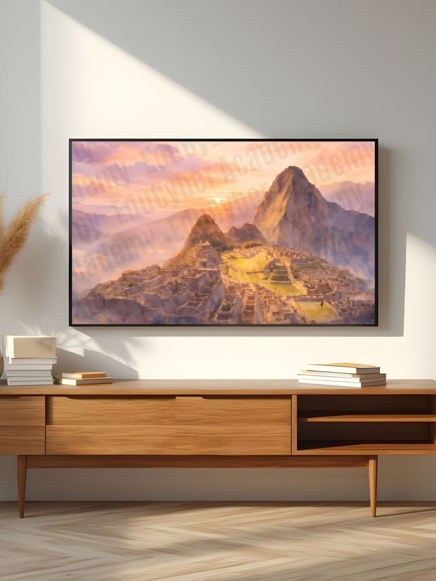 Modern Seven Wonders of the World Machu Pichu Frame TV Art, Desktop, and Laptop Wallpaper Background 4K Resolution Image product image (10)