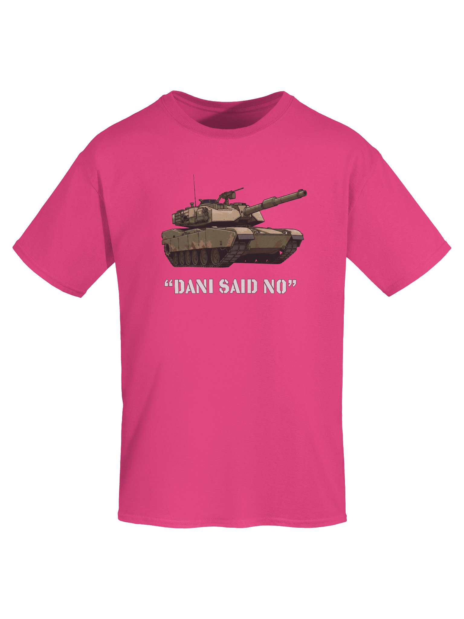 DANI SAID NO Camo Tank Make a bold statement with our Gildan heavyweight Tee product image (5)