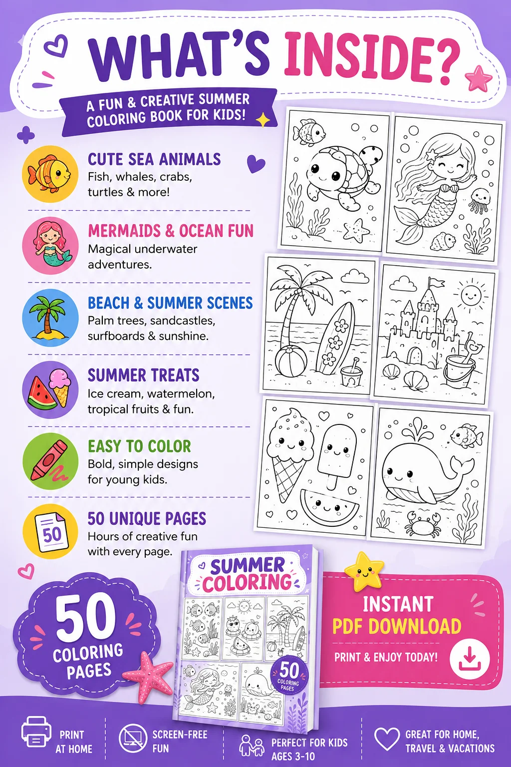 cute summer adventures product image (2)