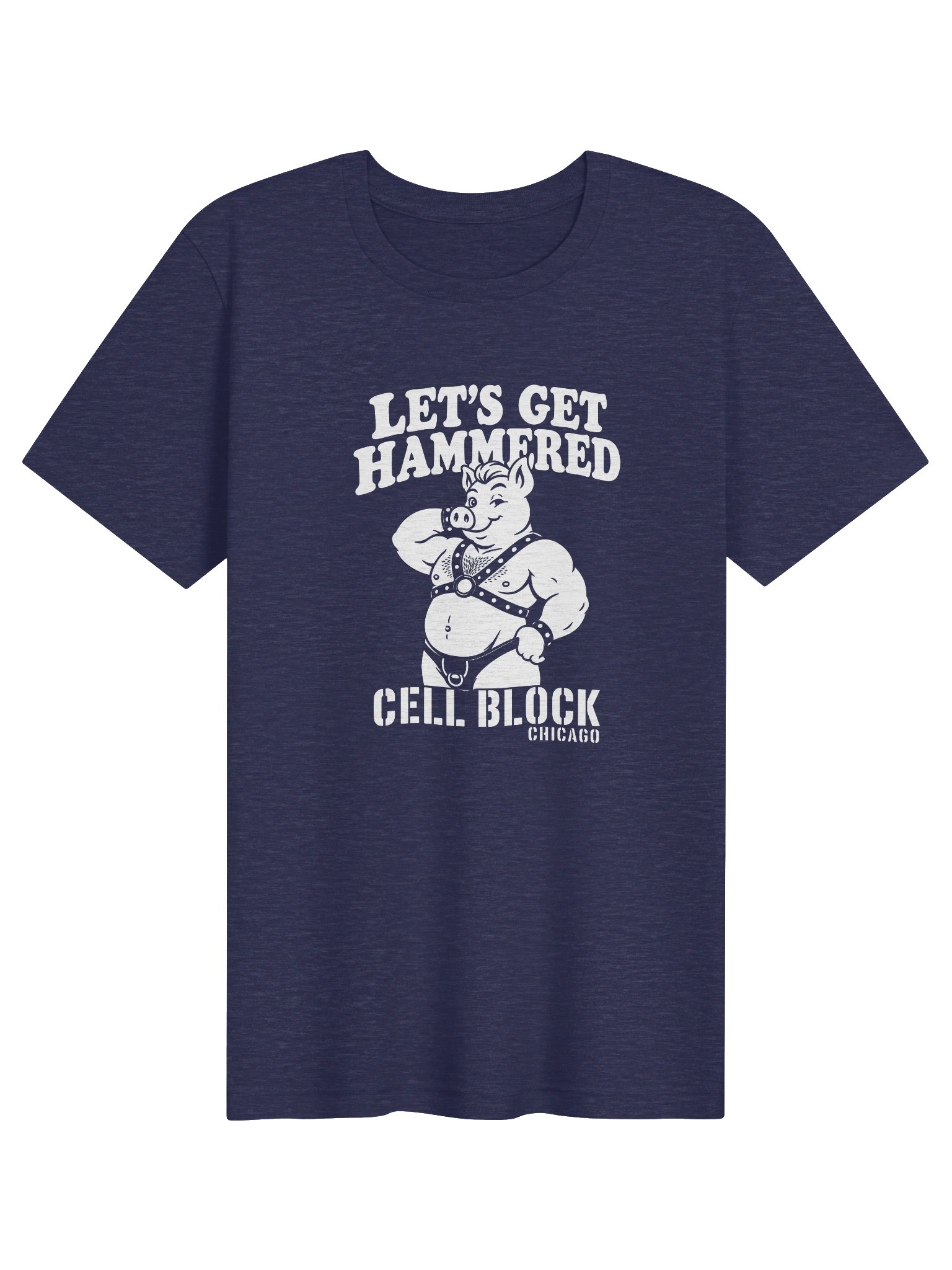 Cell Block Get Hammered Pig Graphic Tee product image (1)