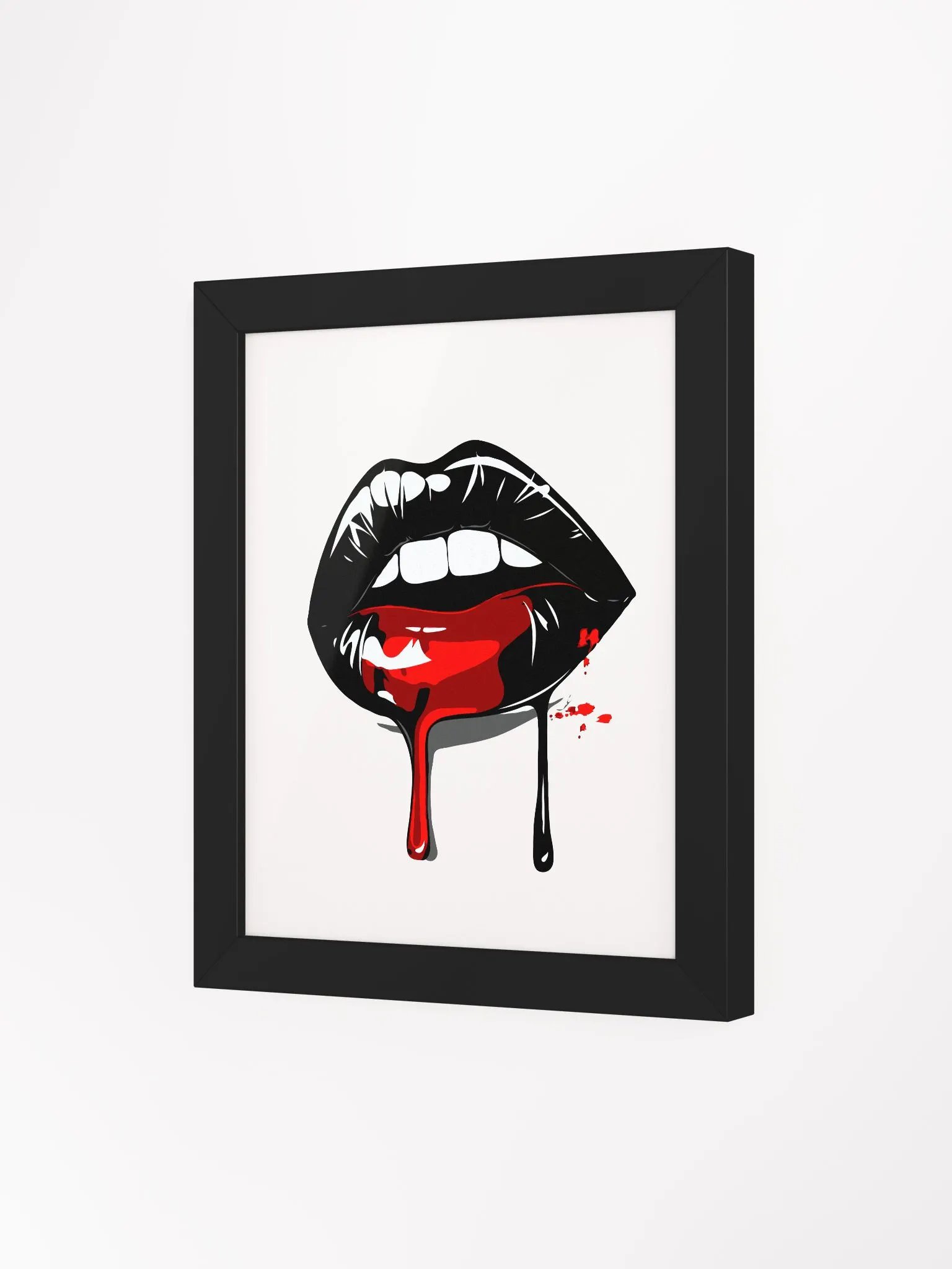 Framed Noiry Bloody Bite Poster product image (34)
