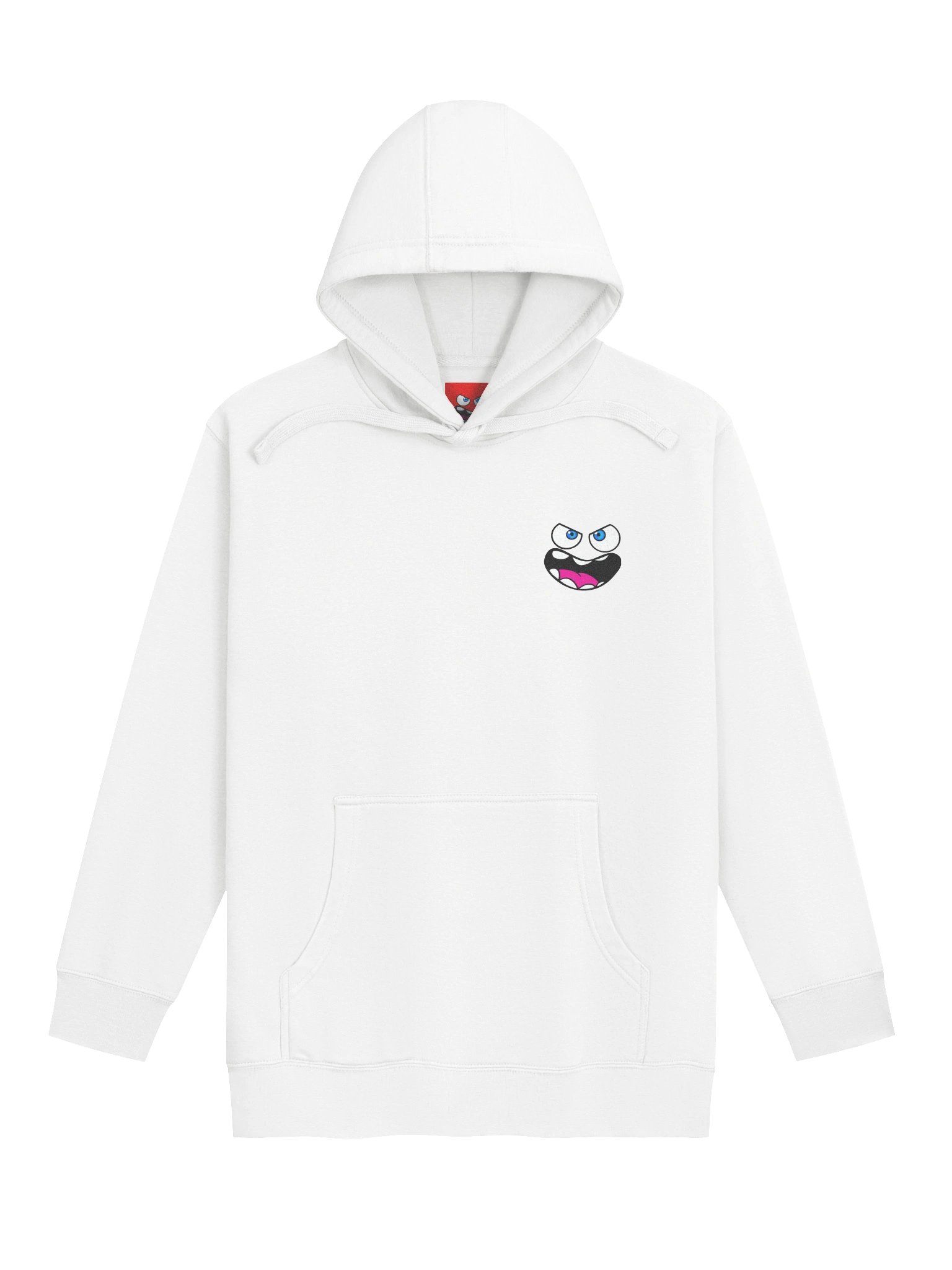 Torec Face Hoodie (Left Chest Print) product image (1)