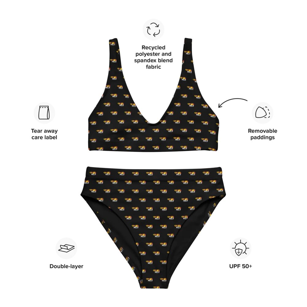 MSLA Logo High Waisted Bikini product image (7)