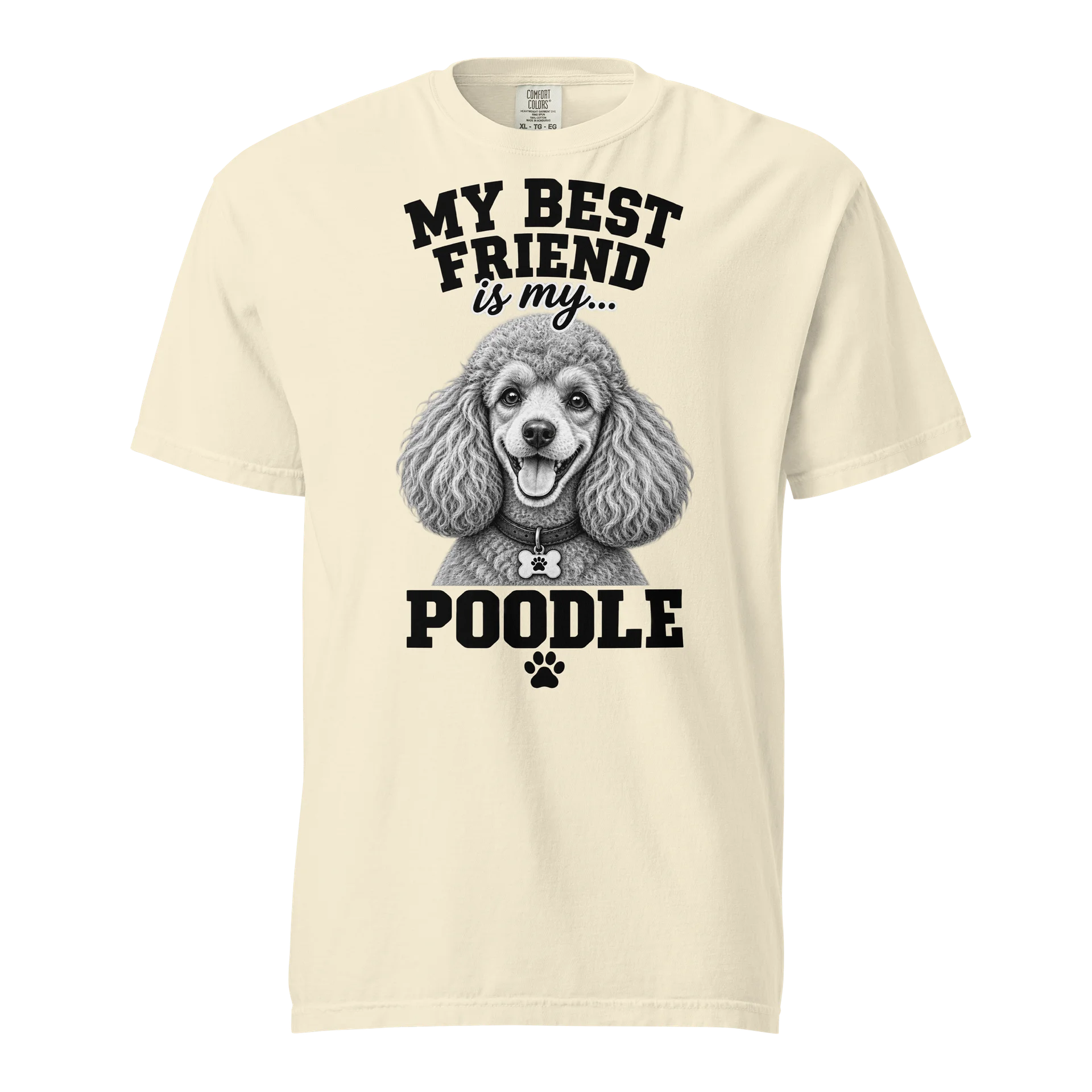 Poodle Graphic Tee product image (1)
