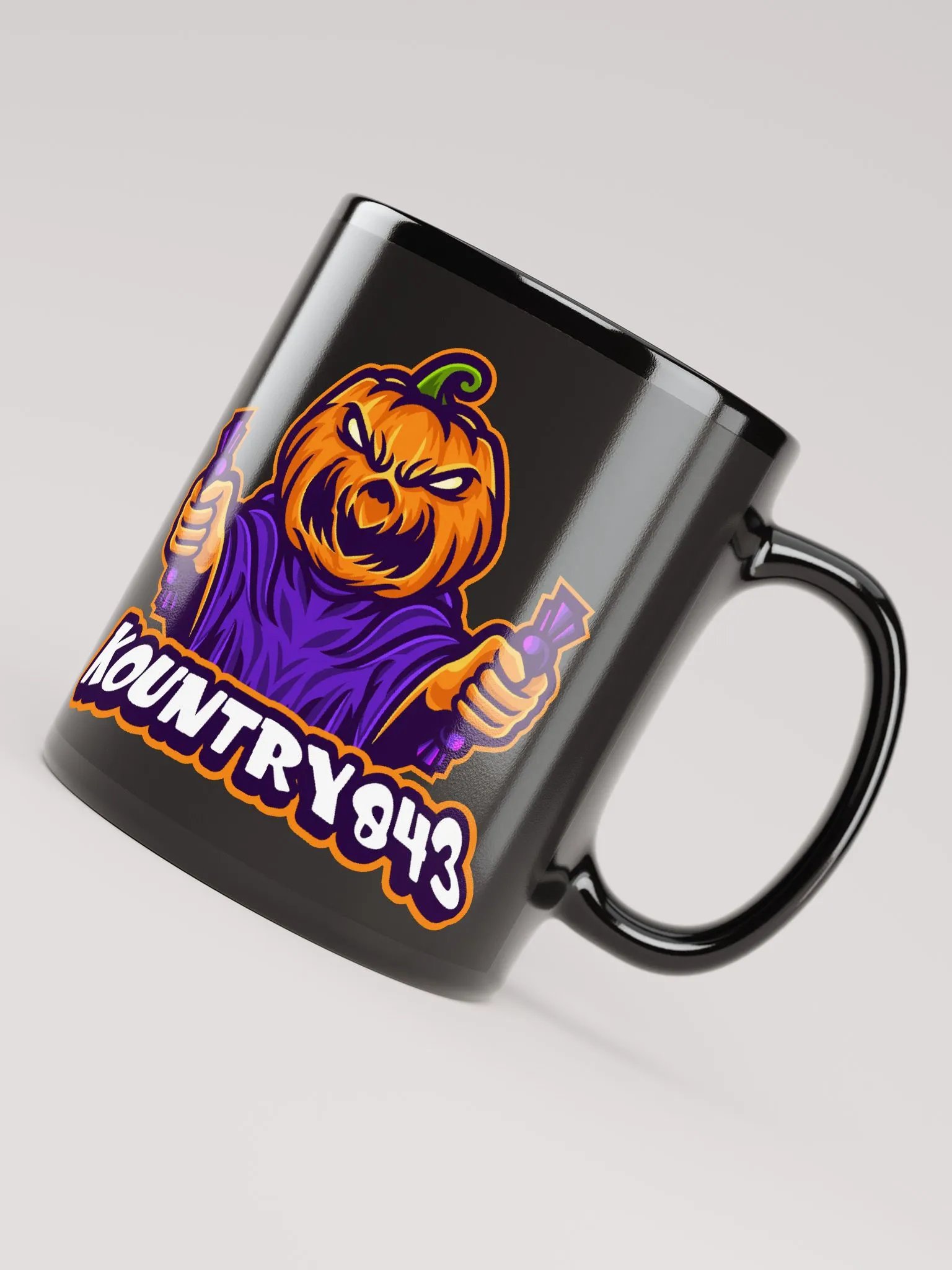 Pumpkin Logo - Black Mug product image (7)