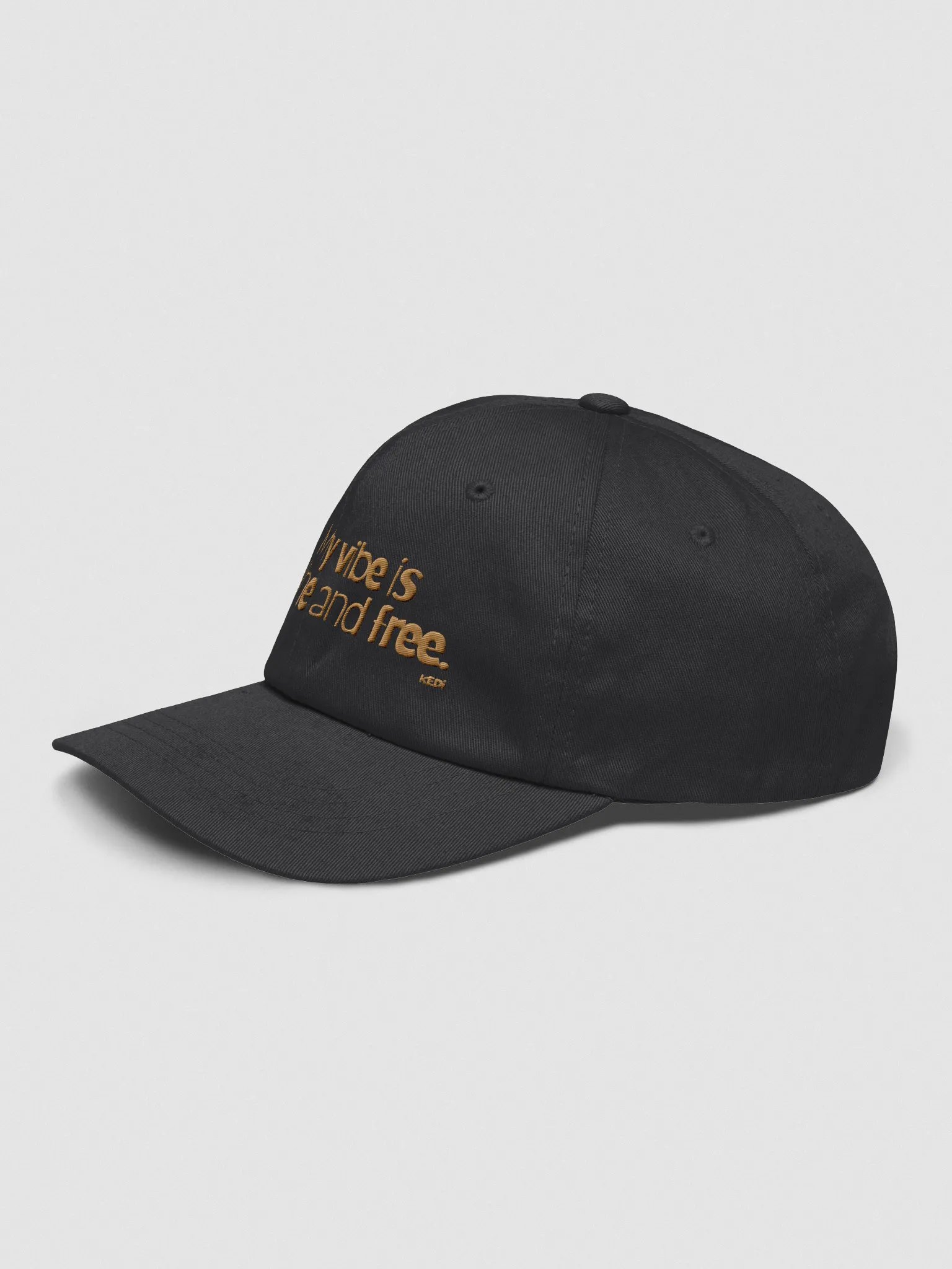 Feline Vibe Embroidered Classic Dad Hat product image (14)