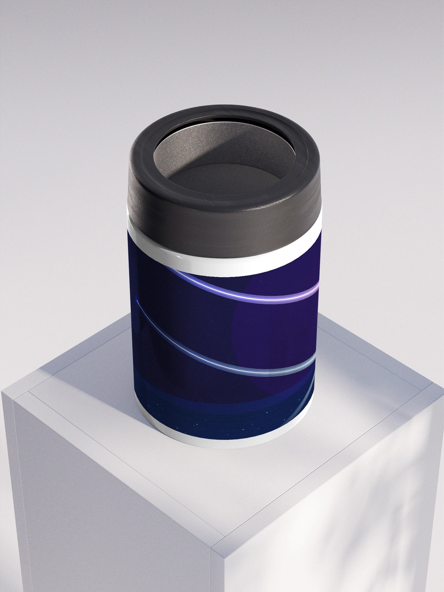 Neon Cyberpunk Stainless Steel Can Cooler product image (4)