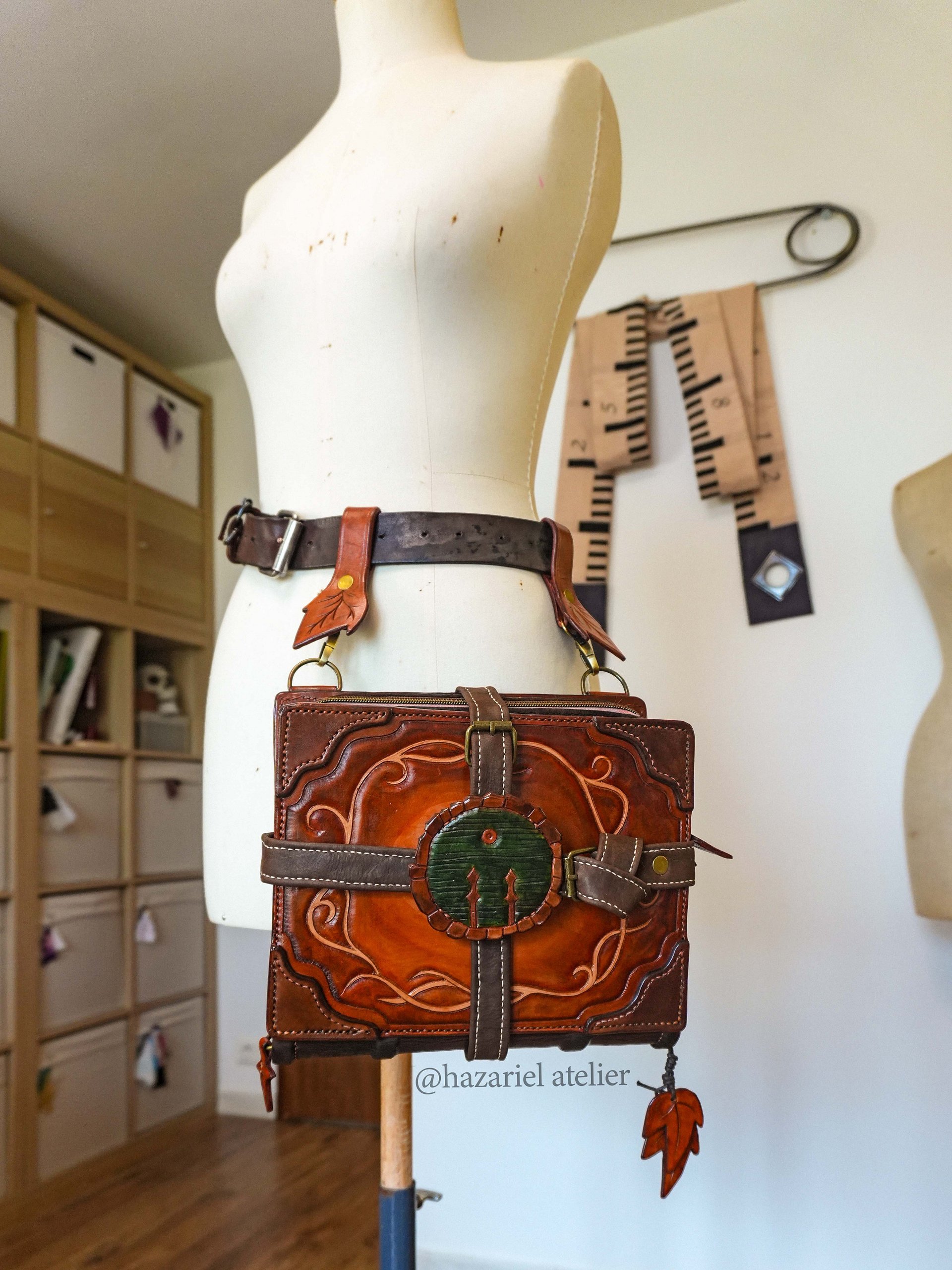 Leather Book Bag product image (5)